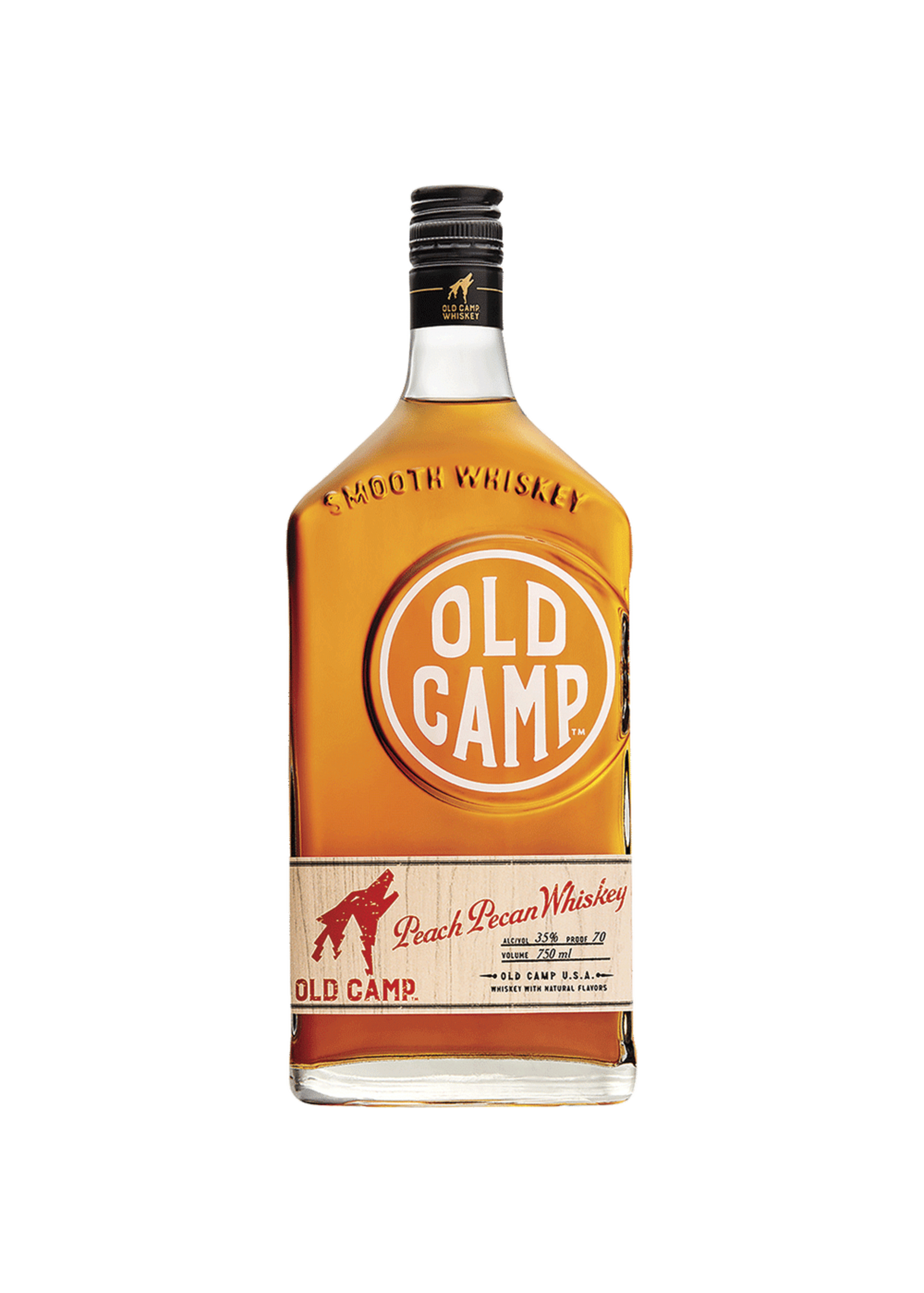 Old Camp Peach Pecan Whiskey 70Proof 750ml