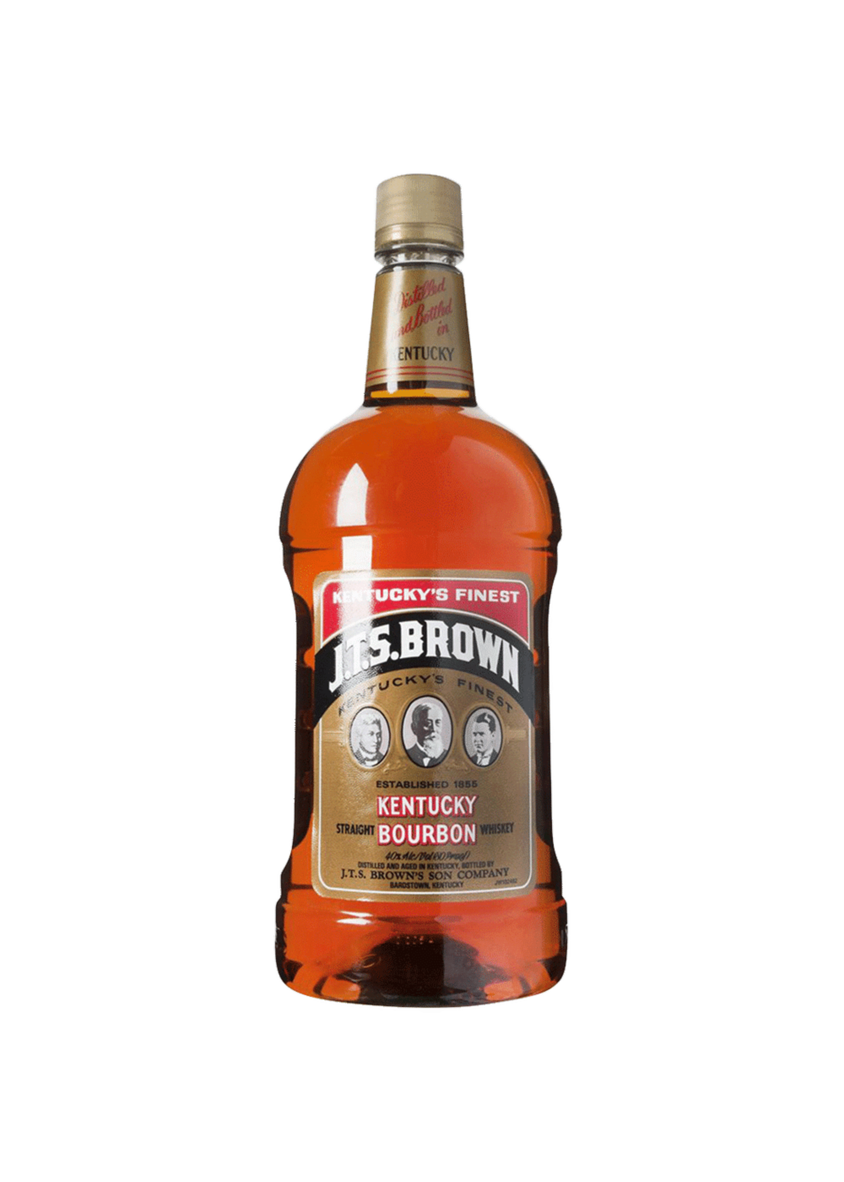 JTS Brown Kentucky Bourbon 80Proof Pet 1.75 Ltr