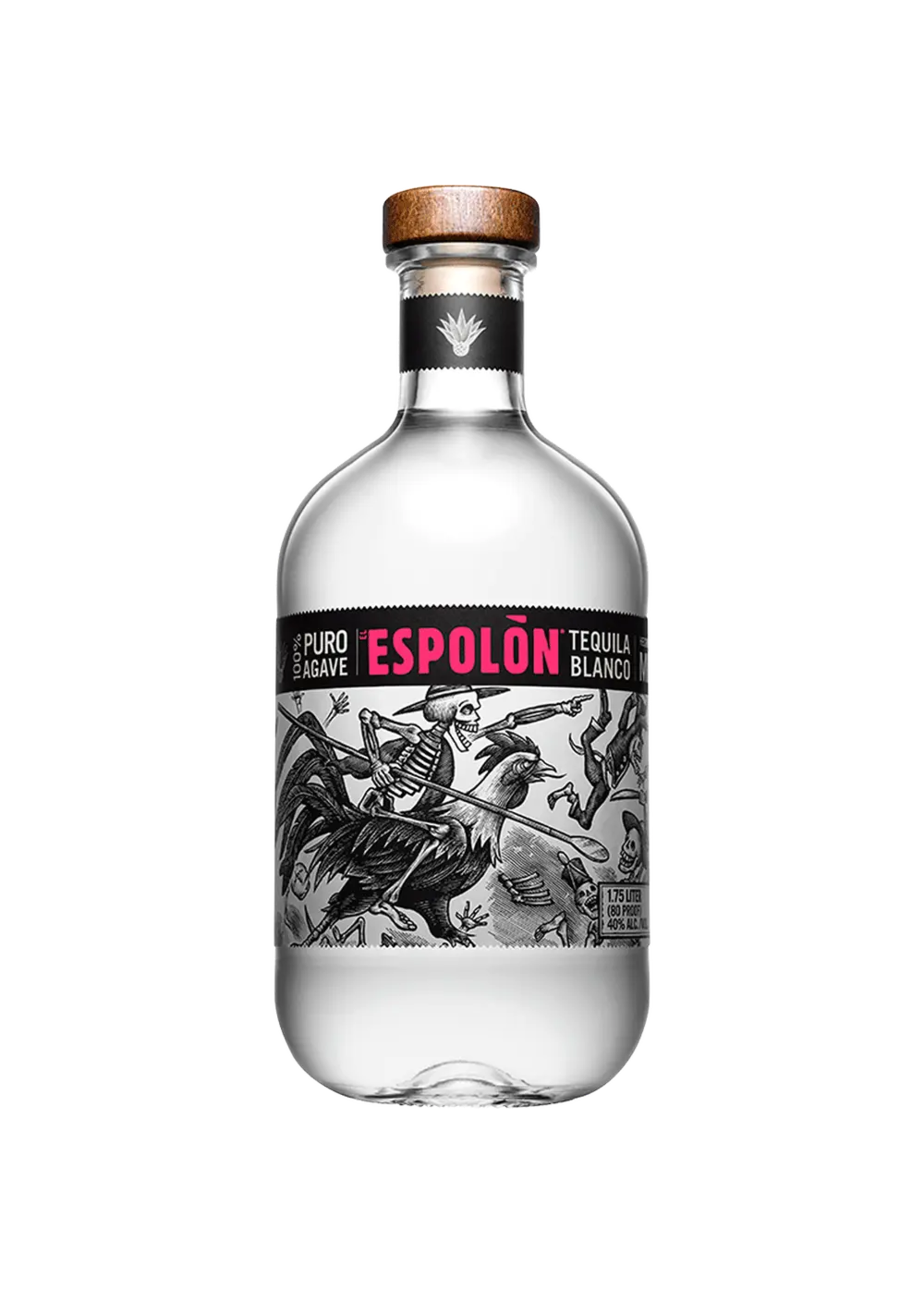 Espolon Blanco Tequila 80Proof 1.75 Ltr