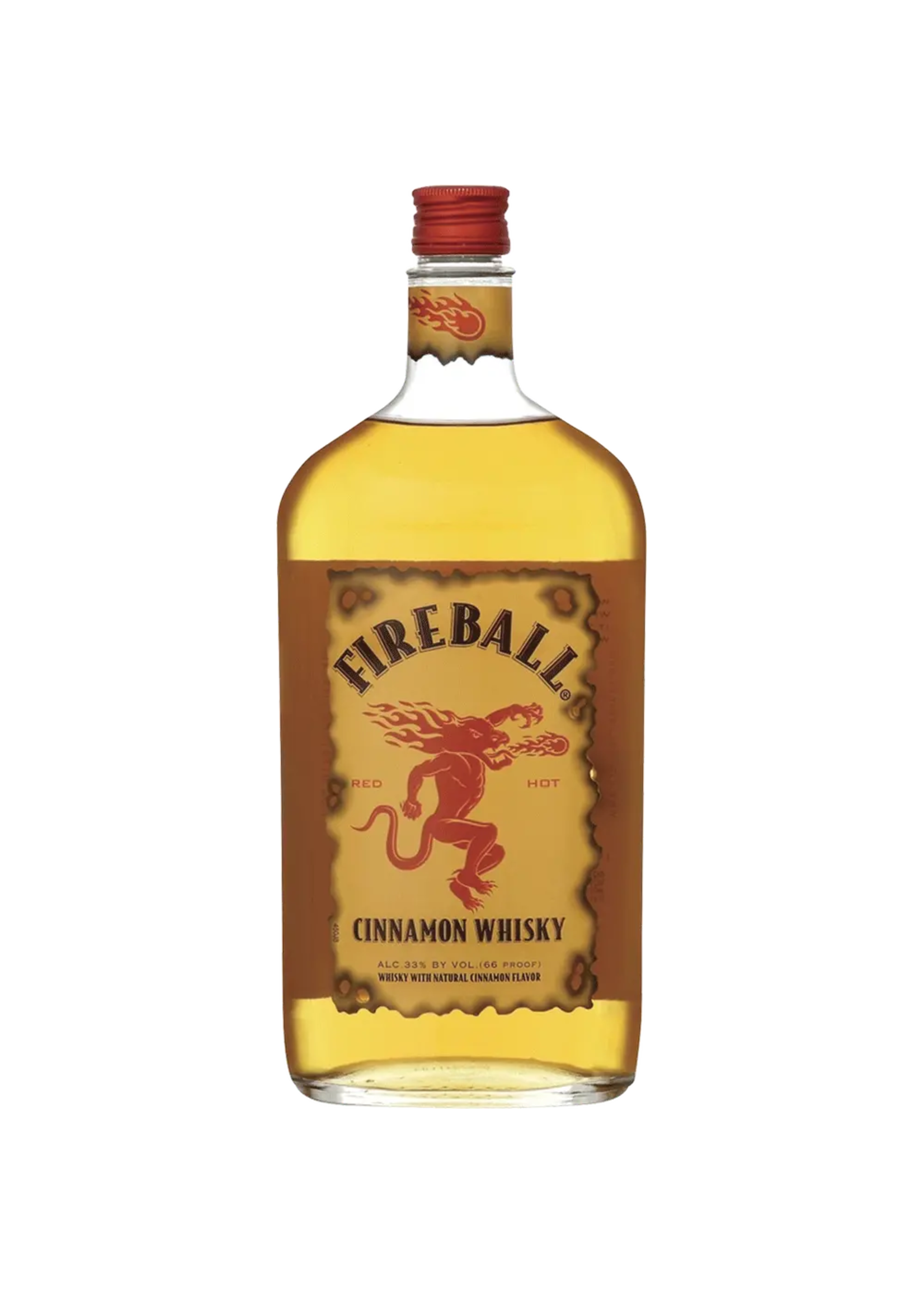 Fireball Cinnamon Whisky 66Proof 1 Ltr