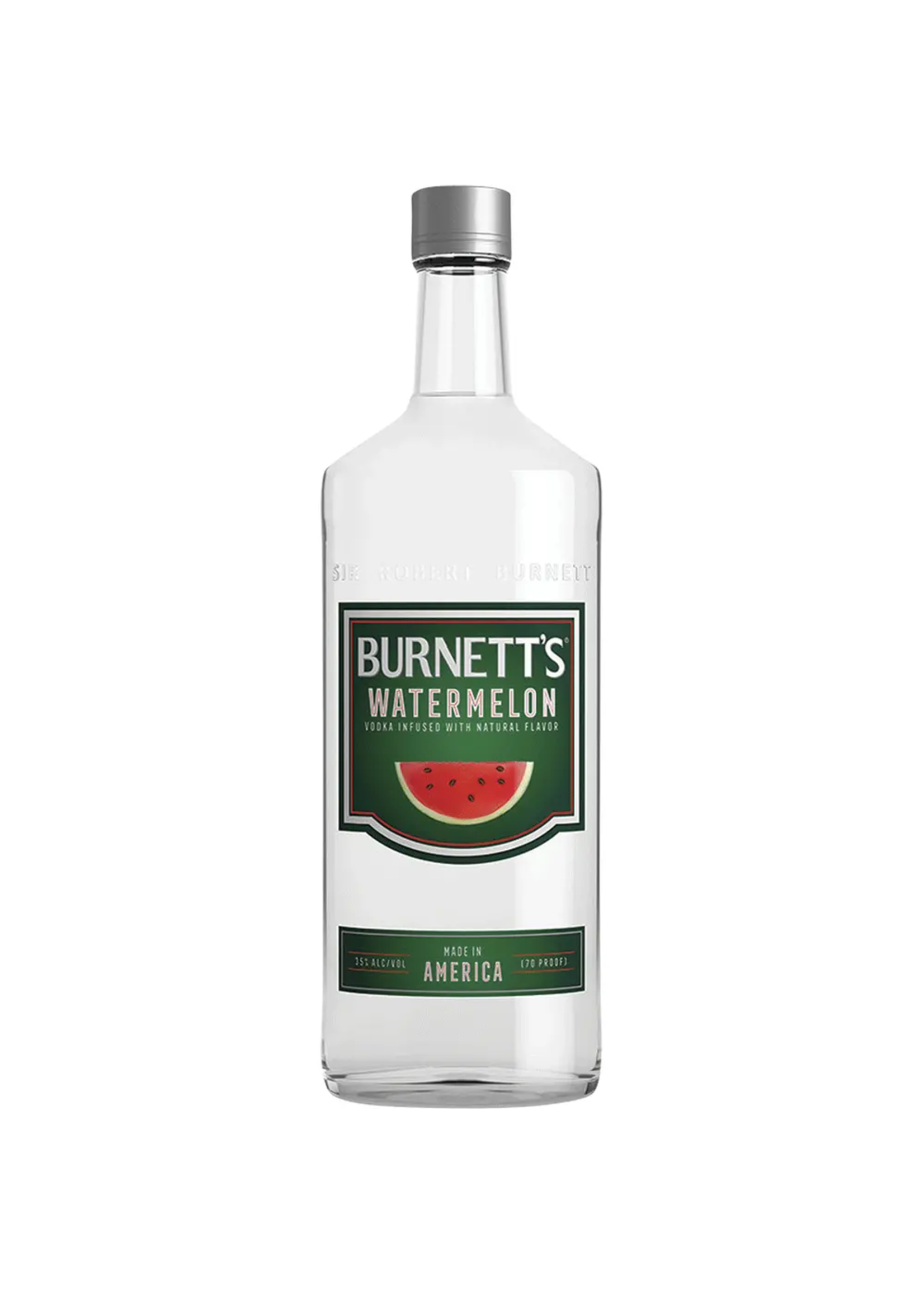 Burnetts Watermelon Flavored Vodka 70Proof Pet 1.75 Ltr