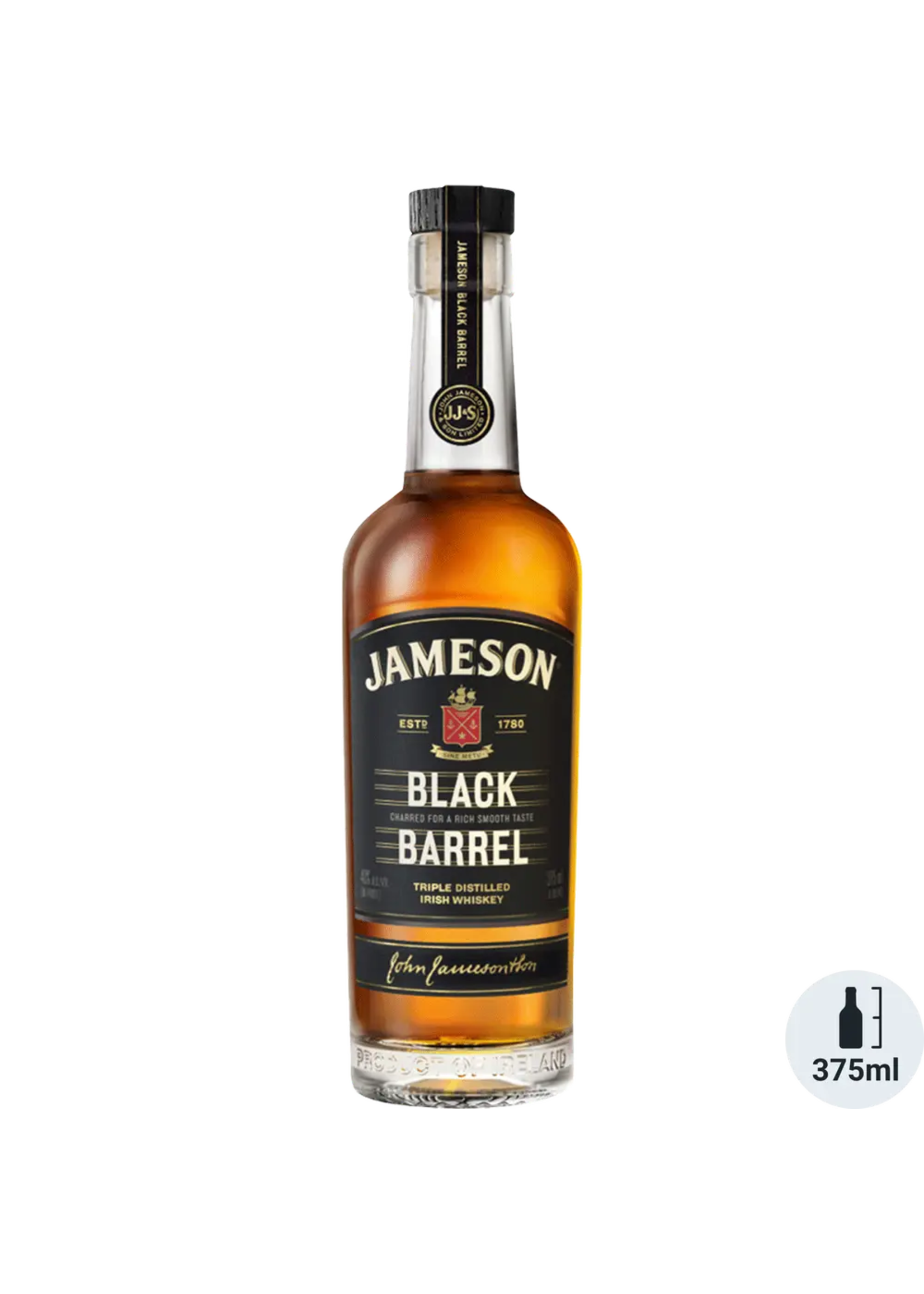 Jameson Black Barrel 80Proof 375ml