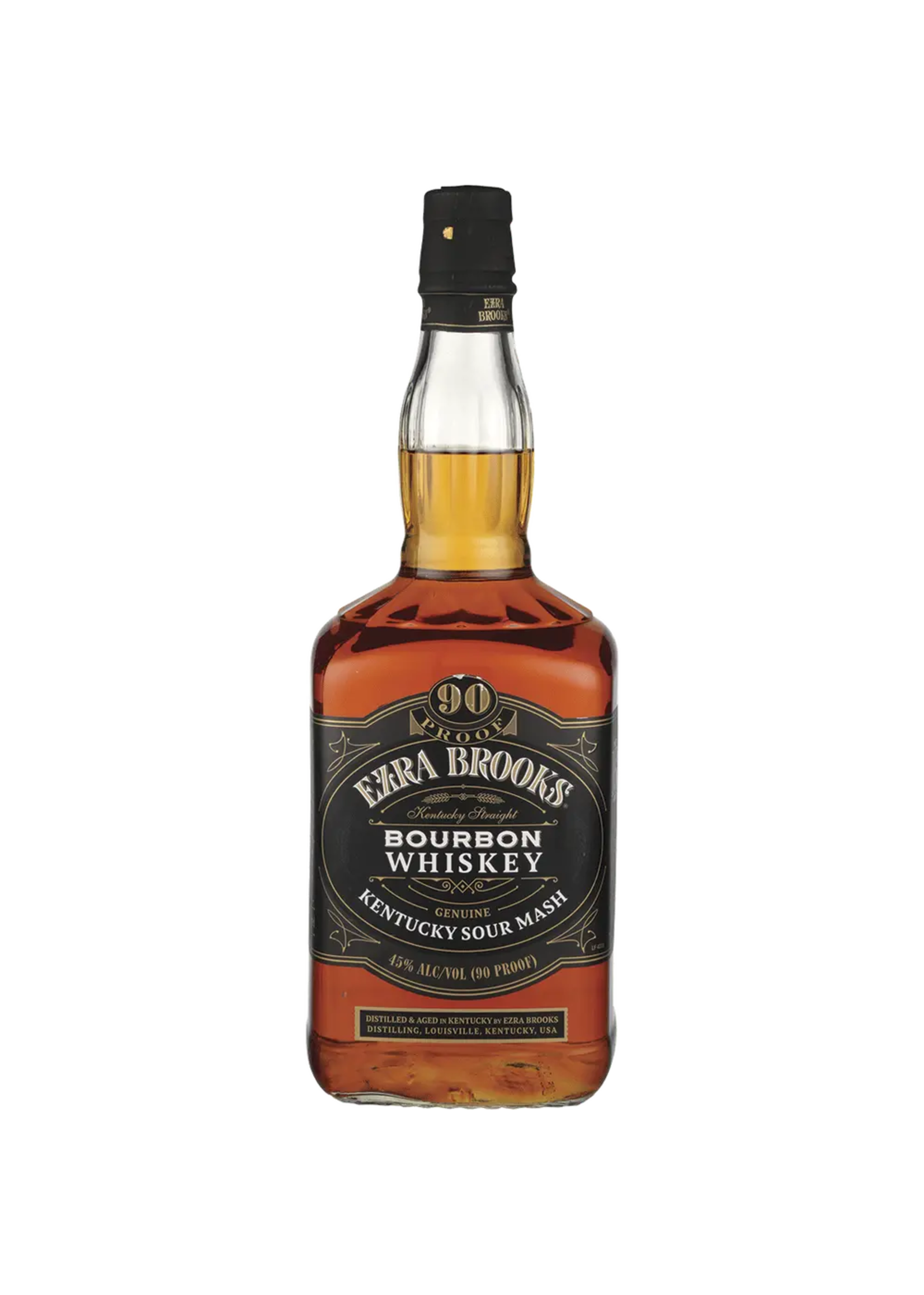 Ezra Brooks Ezra Brooks Straight Bourbon Black Label 90Proof 1.75 Ltr