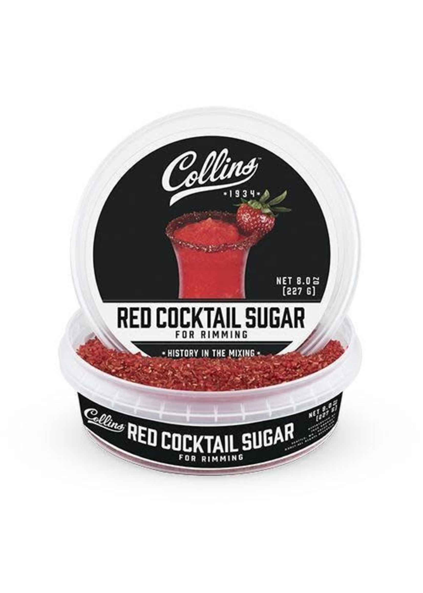 Collins Red Cocktail Sugar Salt 7oz