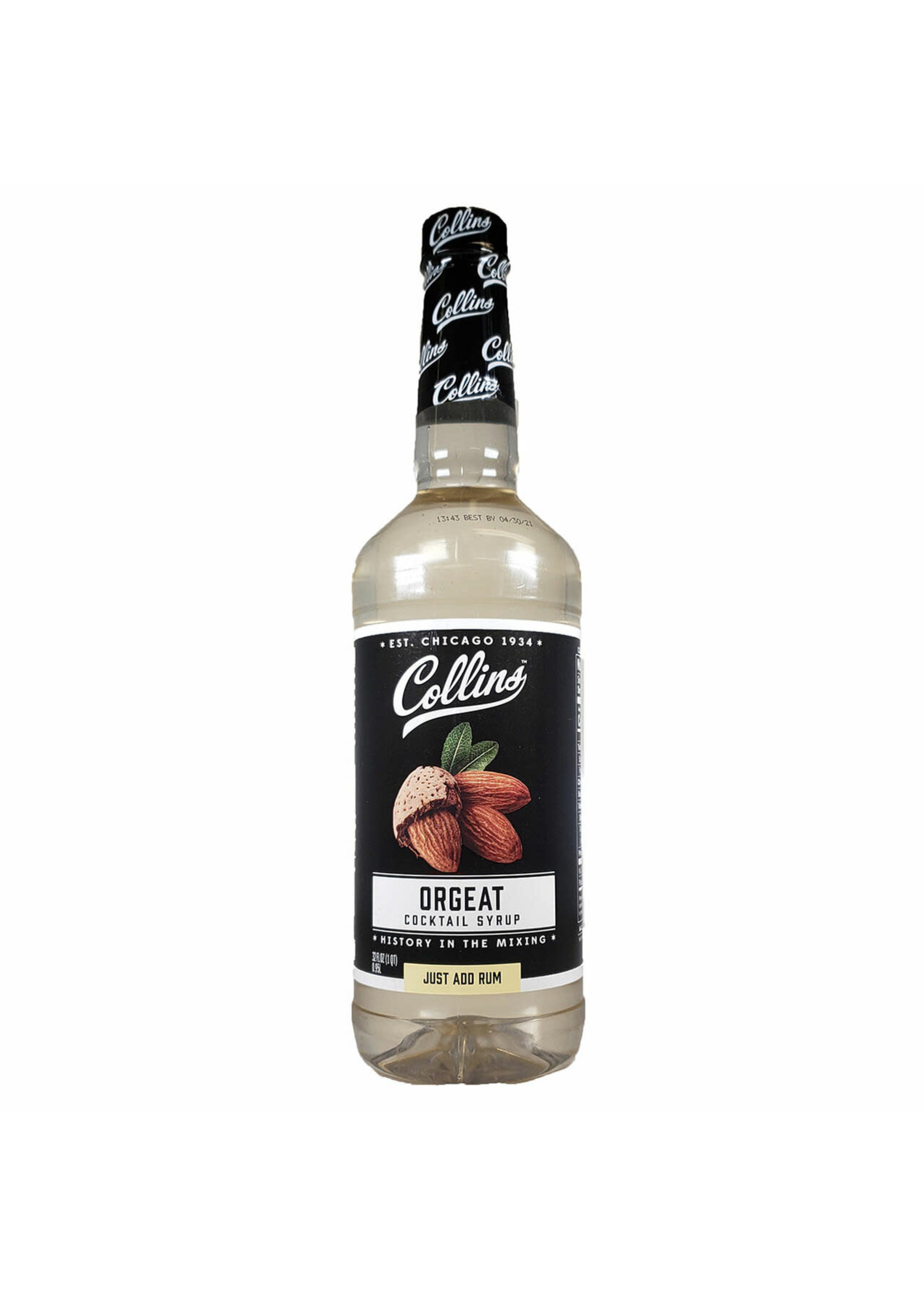 COLLINS ORGEAT COCKTAIL SYRUP 32 OZ