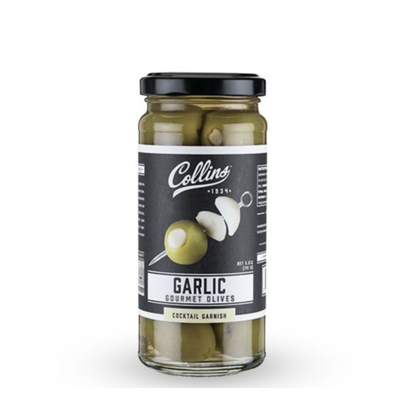 Collins Garlic Queen Gourmet Olives 5oz