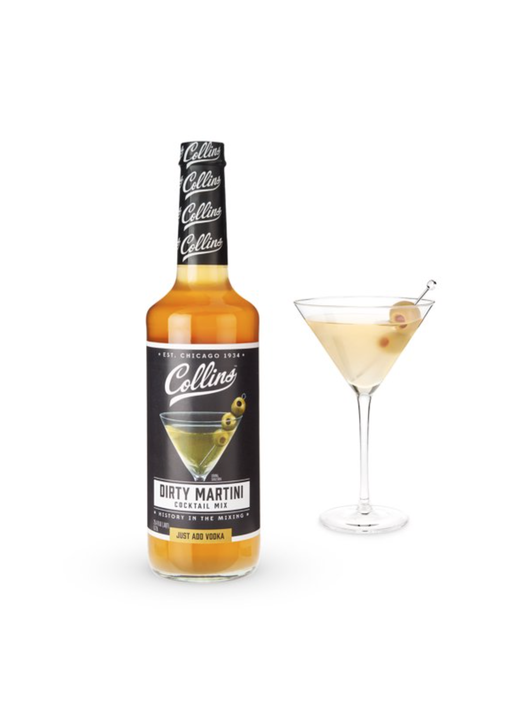 Collins Dirty Martini Cocktail Mix 25.4oz