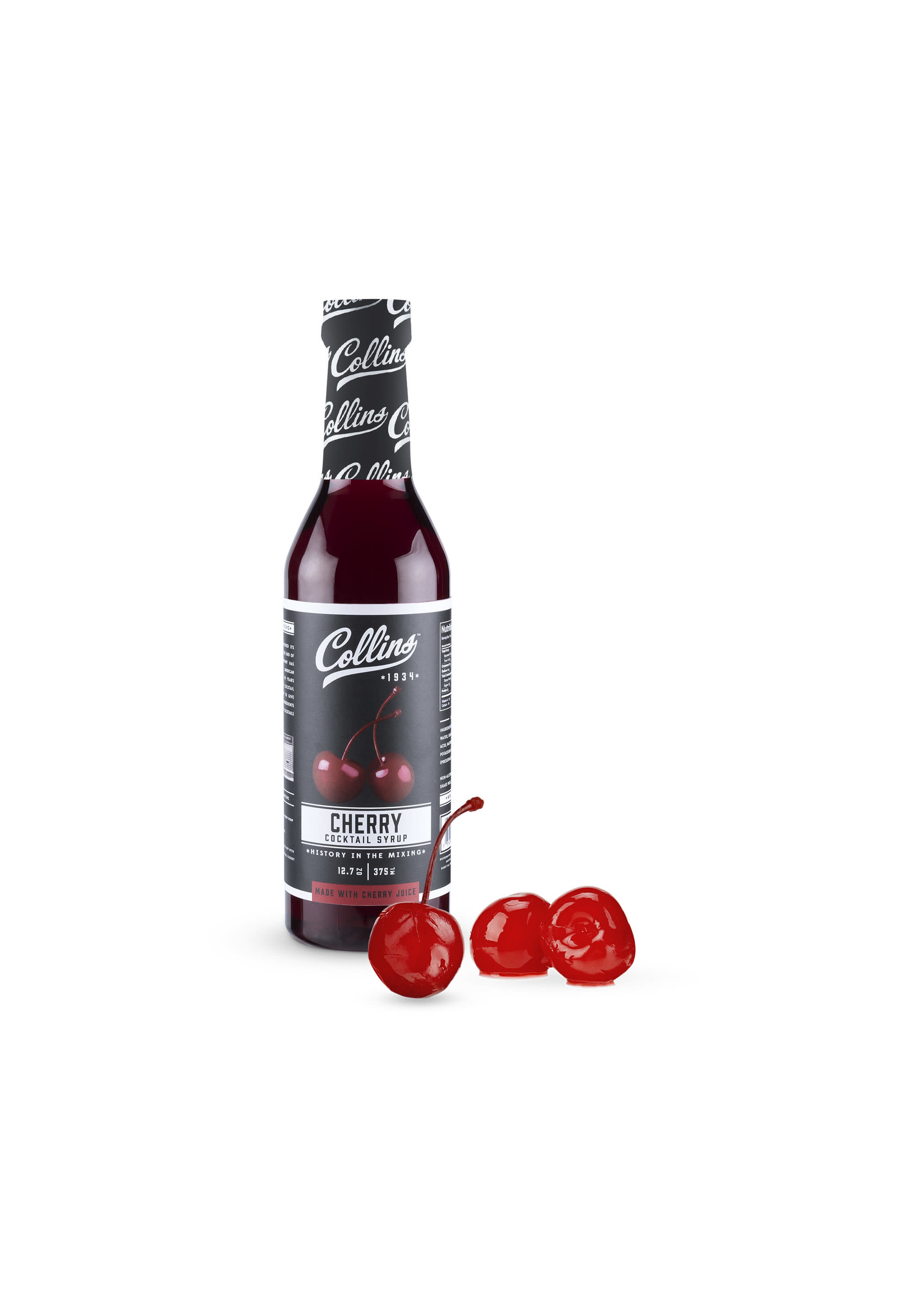 COLLINS CHERRY COCKTAIL SYRUP 375 ML