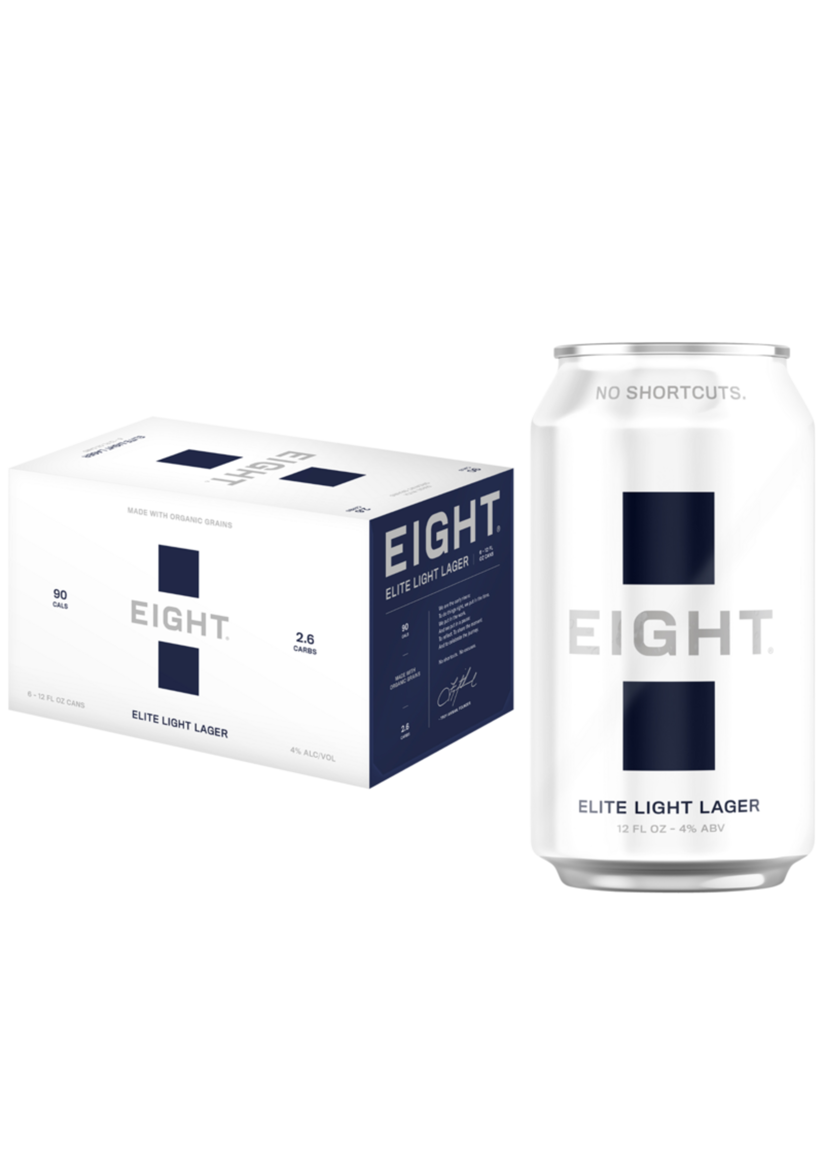 Elite Eight Light Lager 12pk 12oz Cans