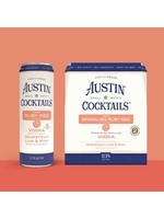 Austin Cocktails Sparkling Ruby Red Cocktail Grapefruit, Lime & Mint 25Proof 4pk 12oz Cans