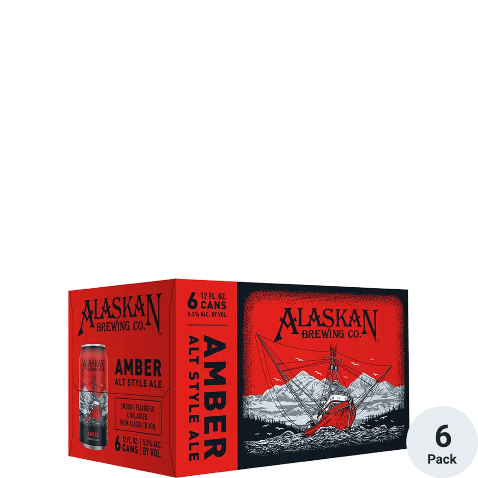 Alaskan Amber 6pk 12oz Cans