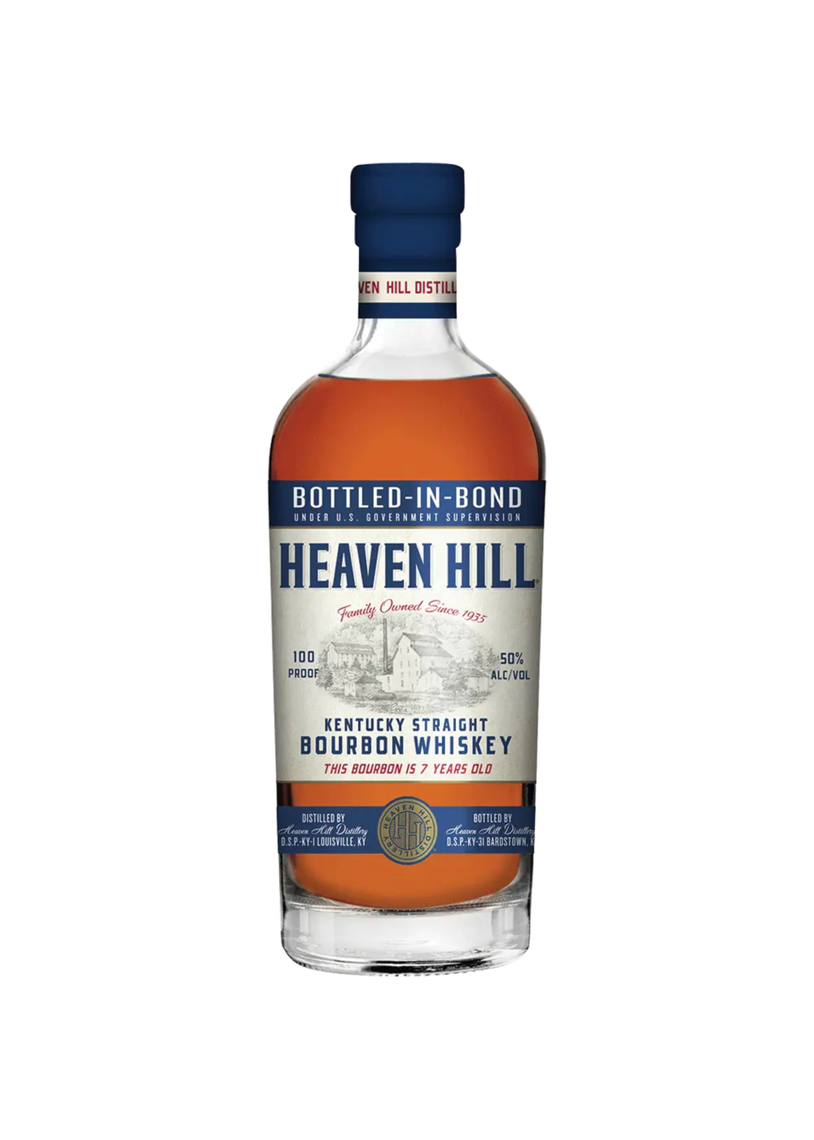 Heaven Hill 7Year Bourbon Whiskey Bottled In Bond 100Proof 750ml