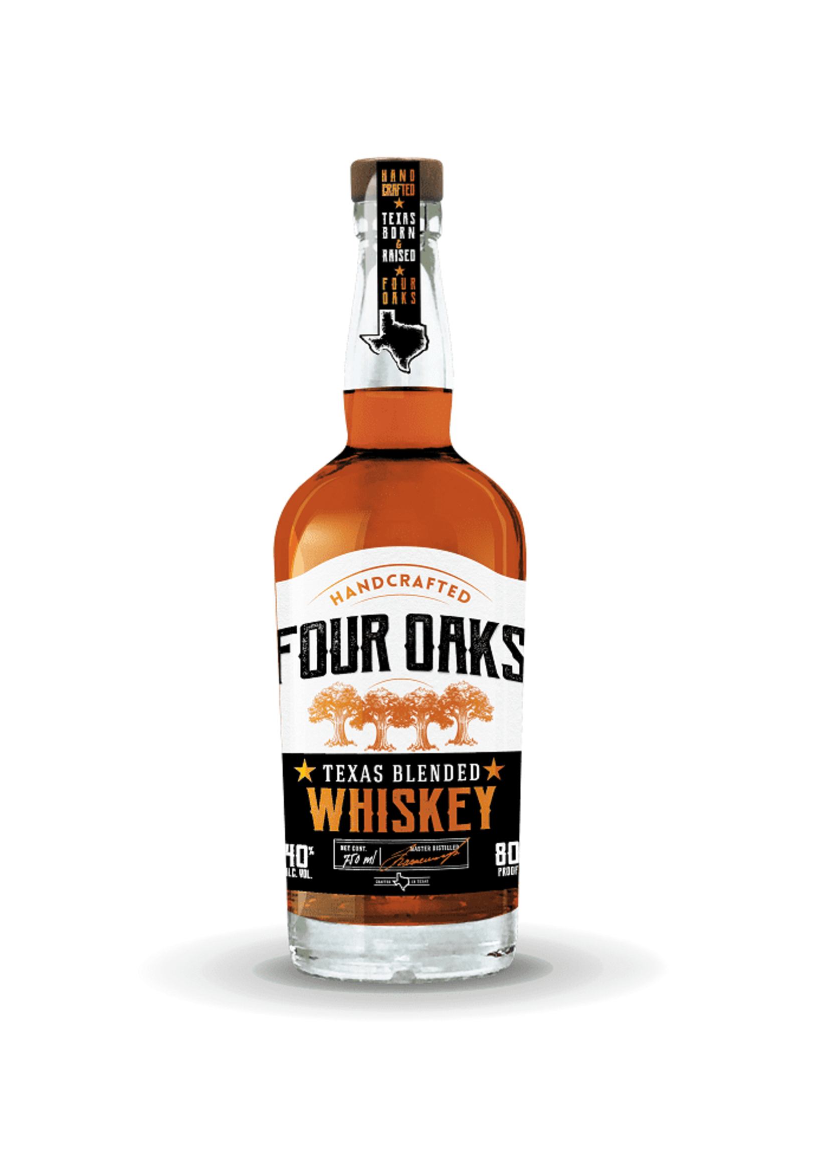 Four Oaks Texas Whiskey 80Proof 750ml