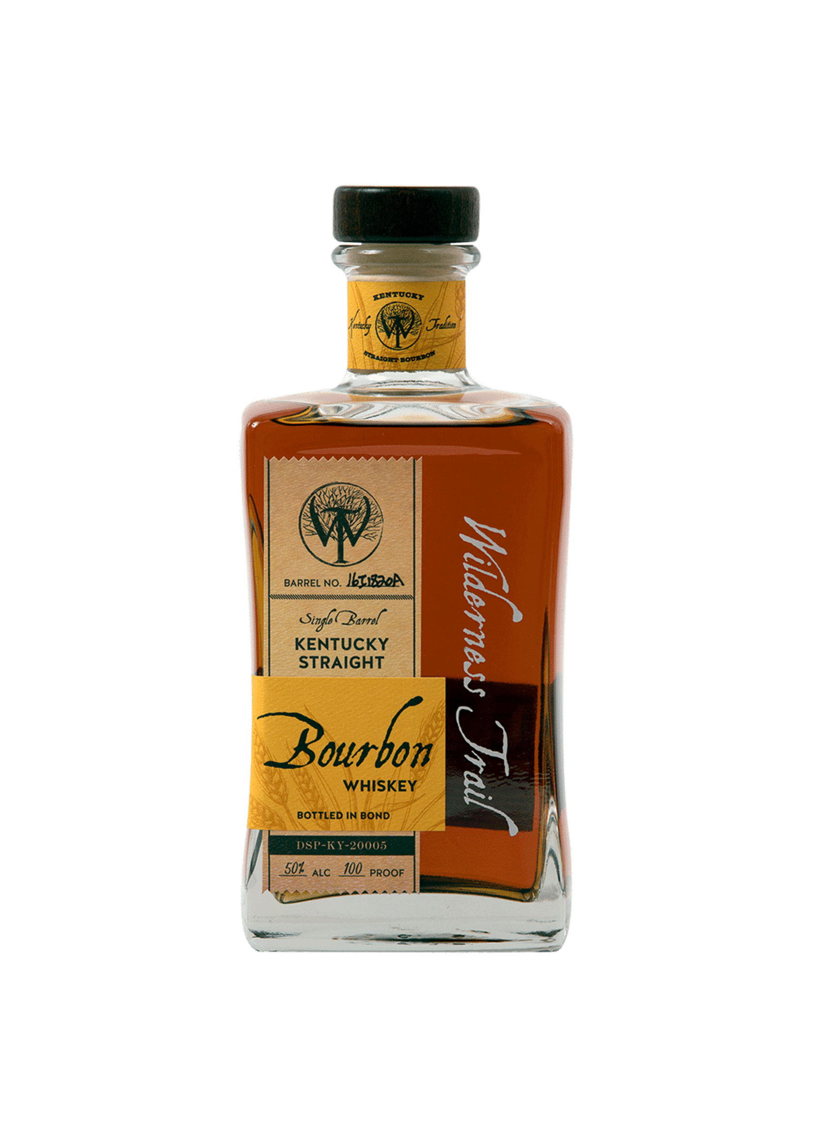 Wilderness Trail Straight Wheated Bourbon Small Batch Bottled In Bond Sweet Mash 100Proof 750ml
