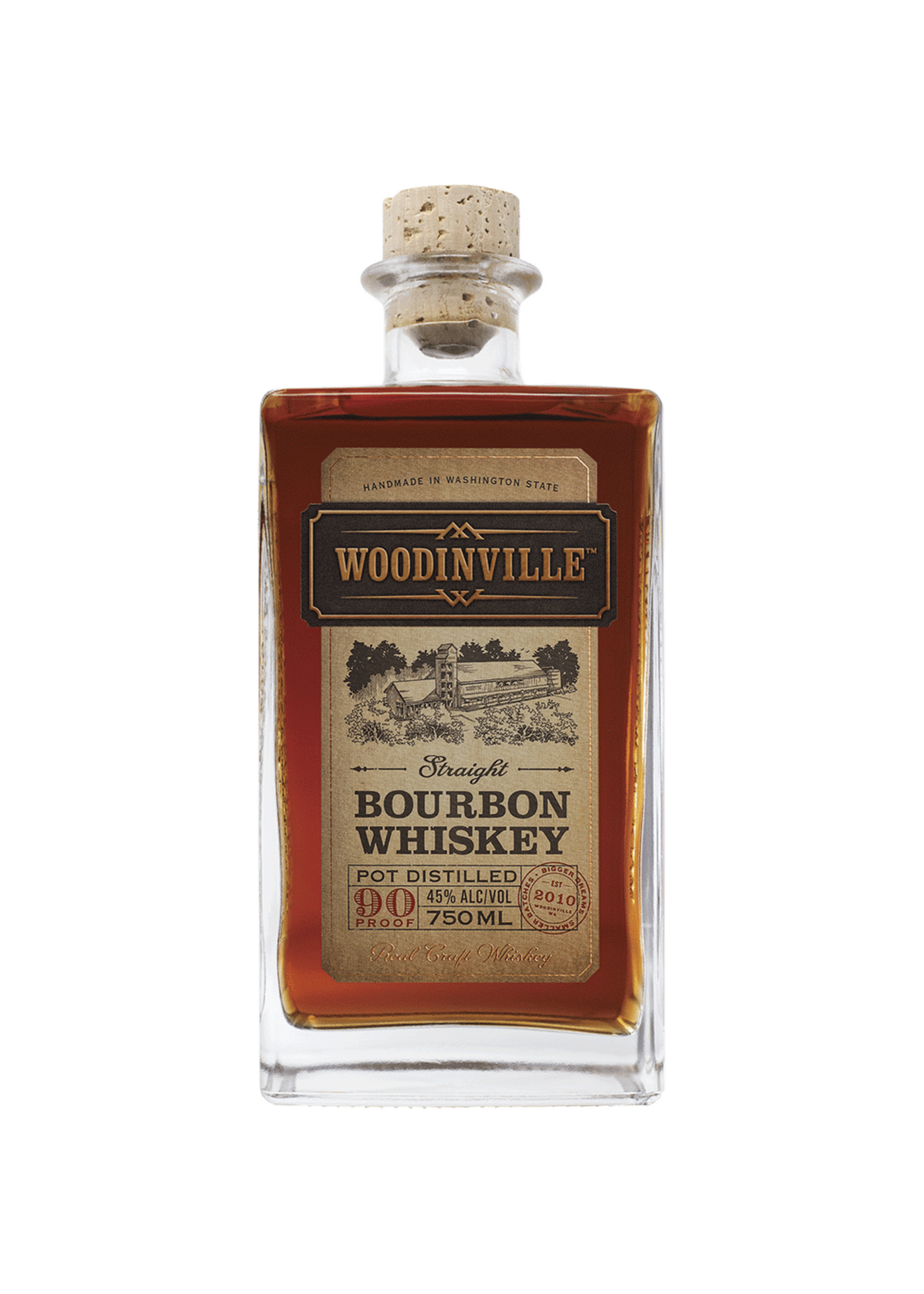 Woodinville Straight Bourbon Whiskey 90Proof 750ml