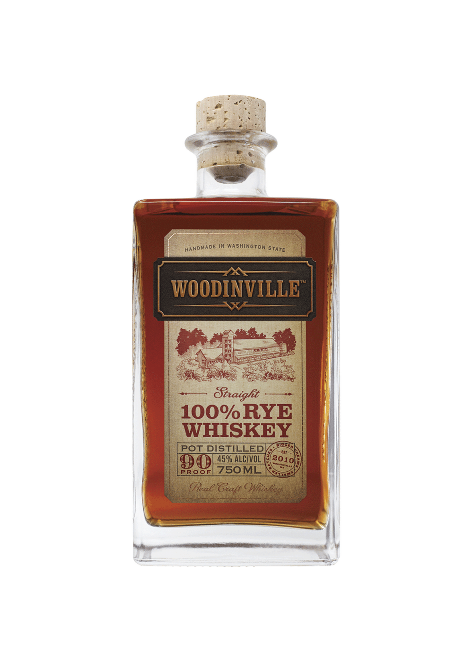 Woodinville Straight Rye Whiskey 90Proof 750ml