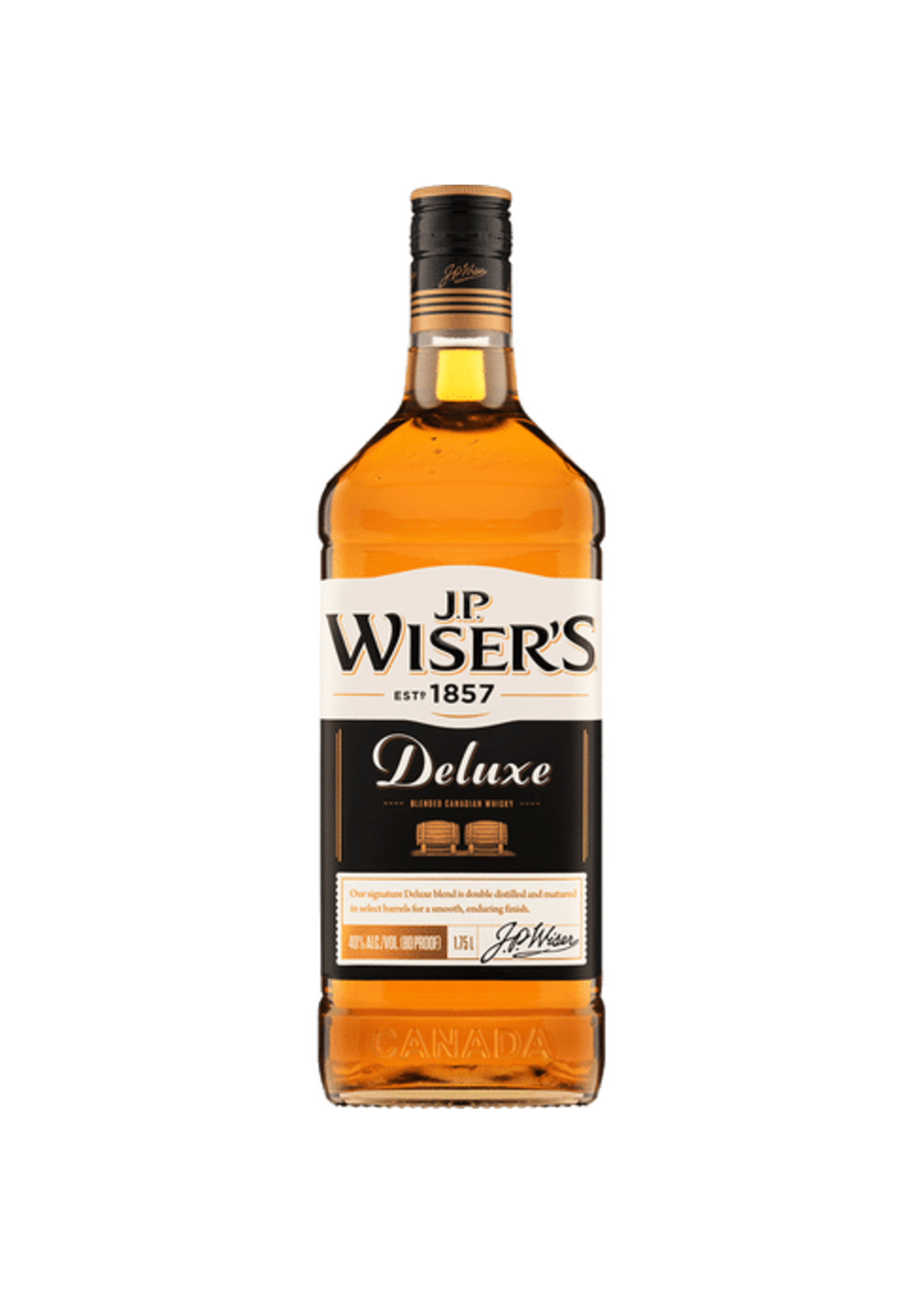 JP Wiser's Canadian Whisky 80Proof 1.75 Ltr