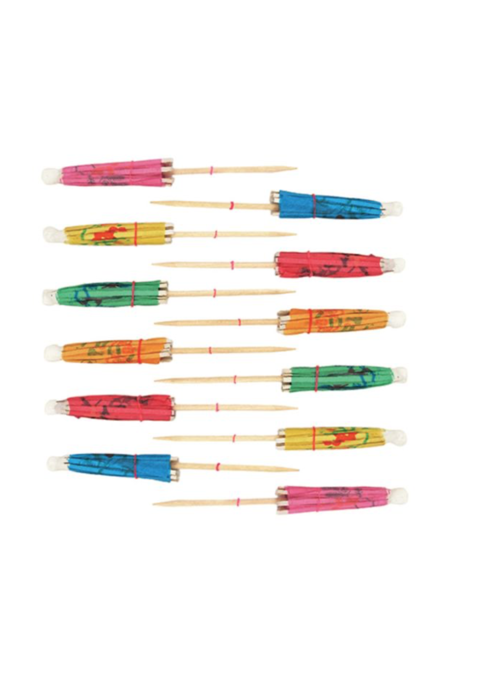 Umbrella Appetizer Picks, Set Of 12