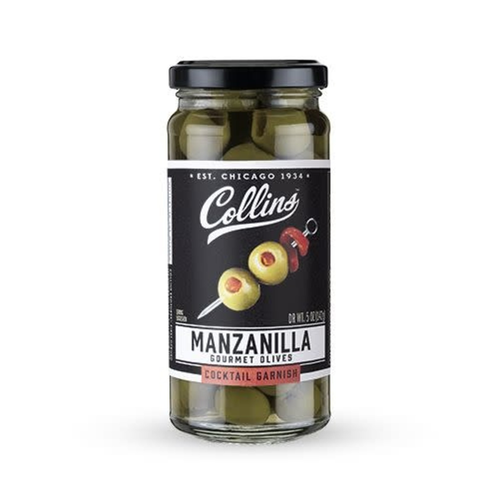 Collins Manzanilla Martini Pimento Olives 5oz