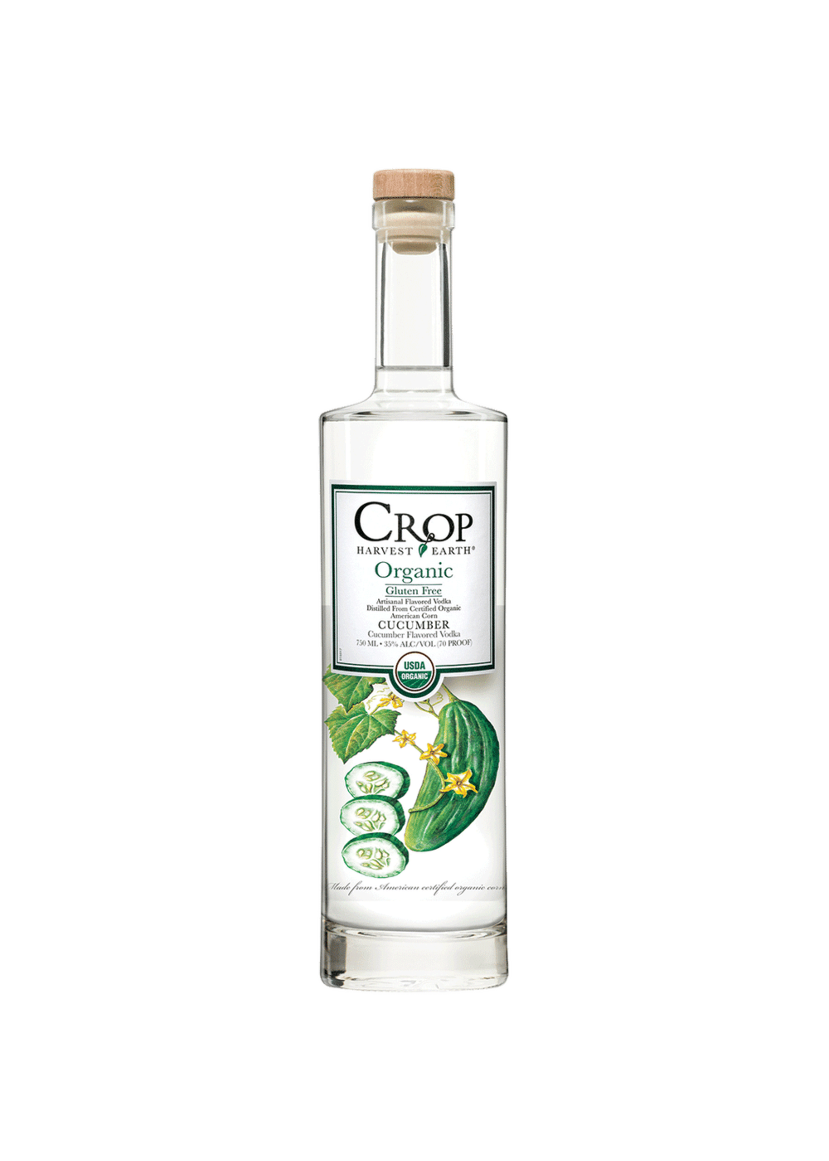 Crop Organic Vodka Cucumber 70Proof 750ml