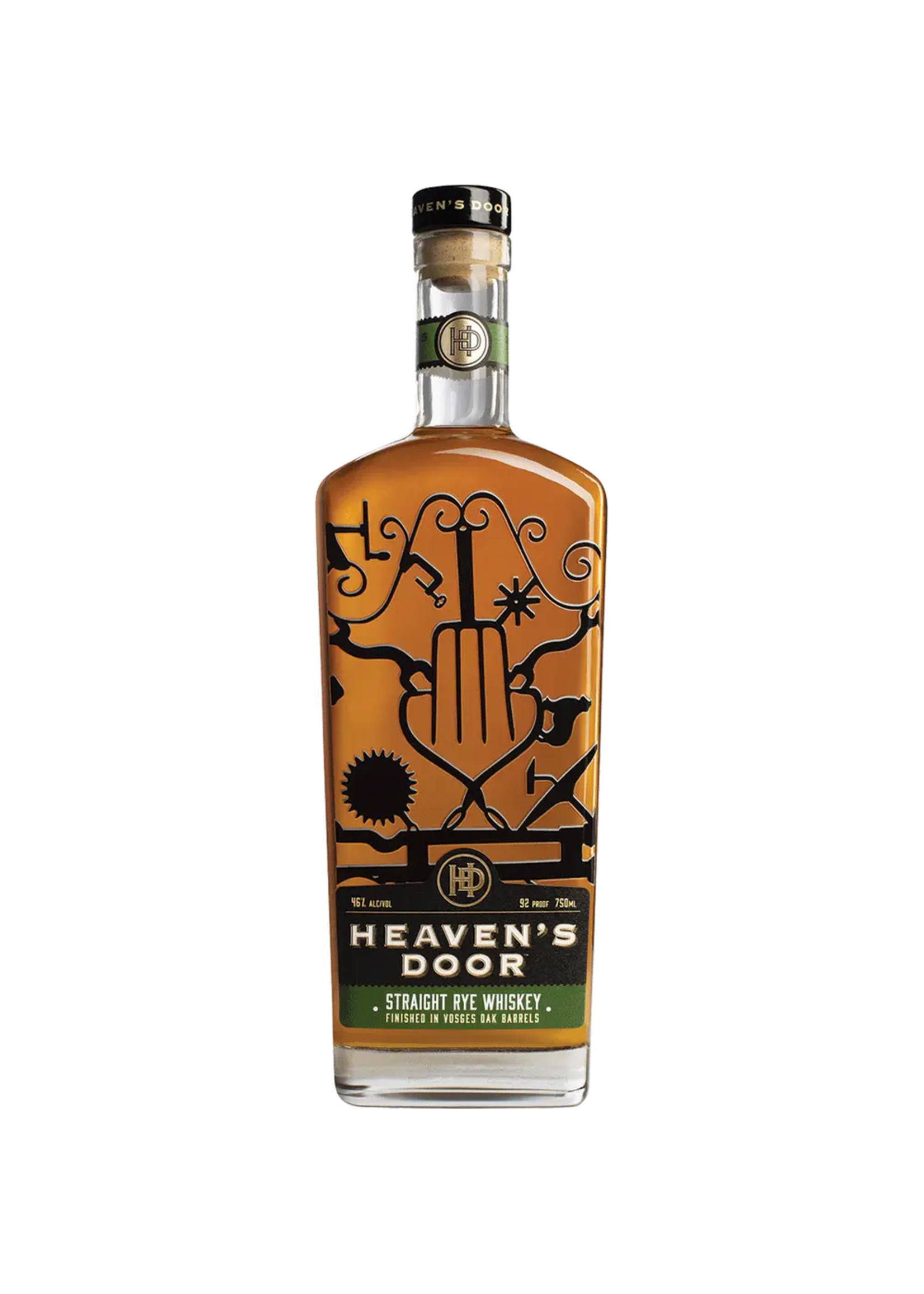 Heavens Door Straight Rye Whiskey 92Proof 750ml