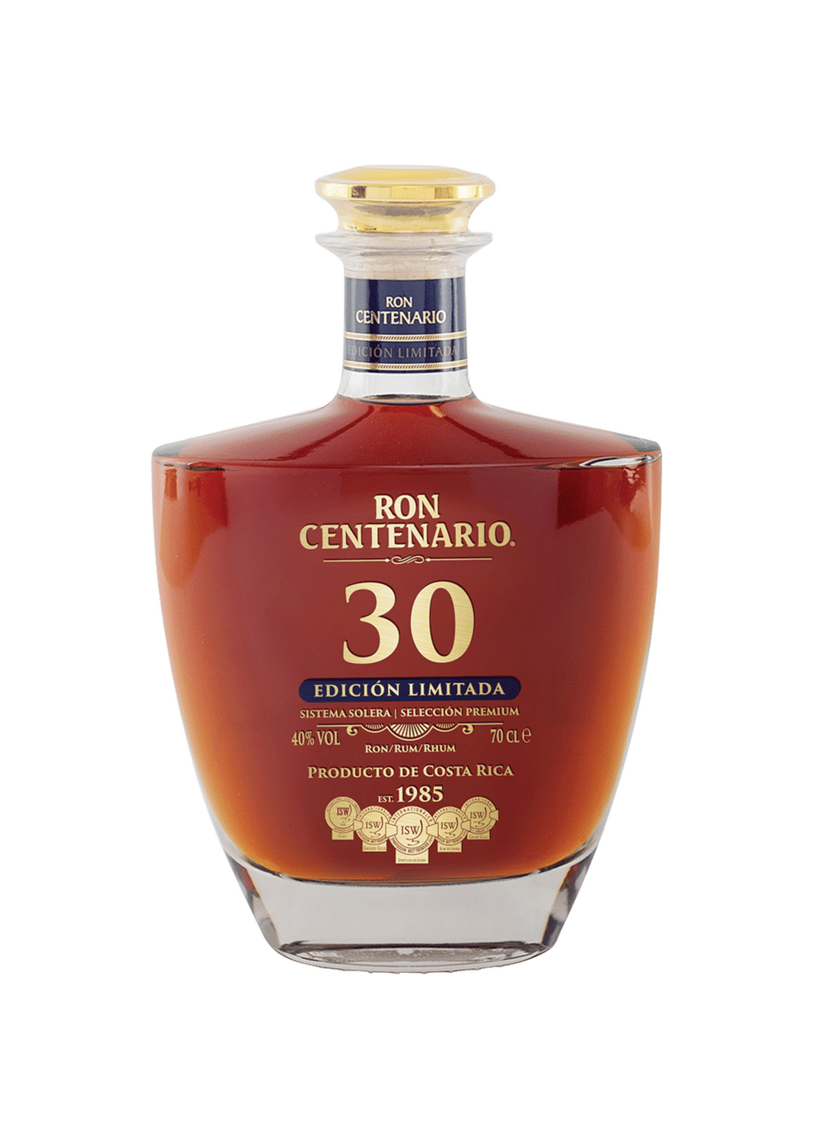 Ron Centenario 30Year Edición Limitada Rum 80Proof 750ml