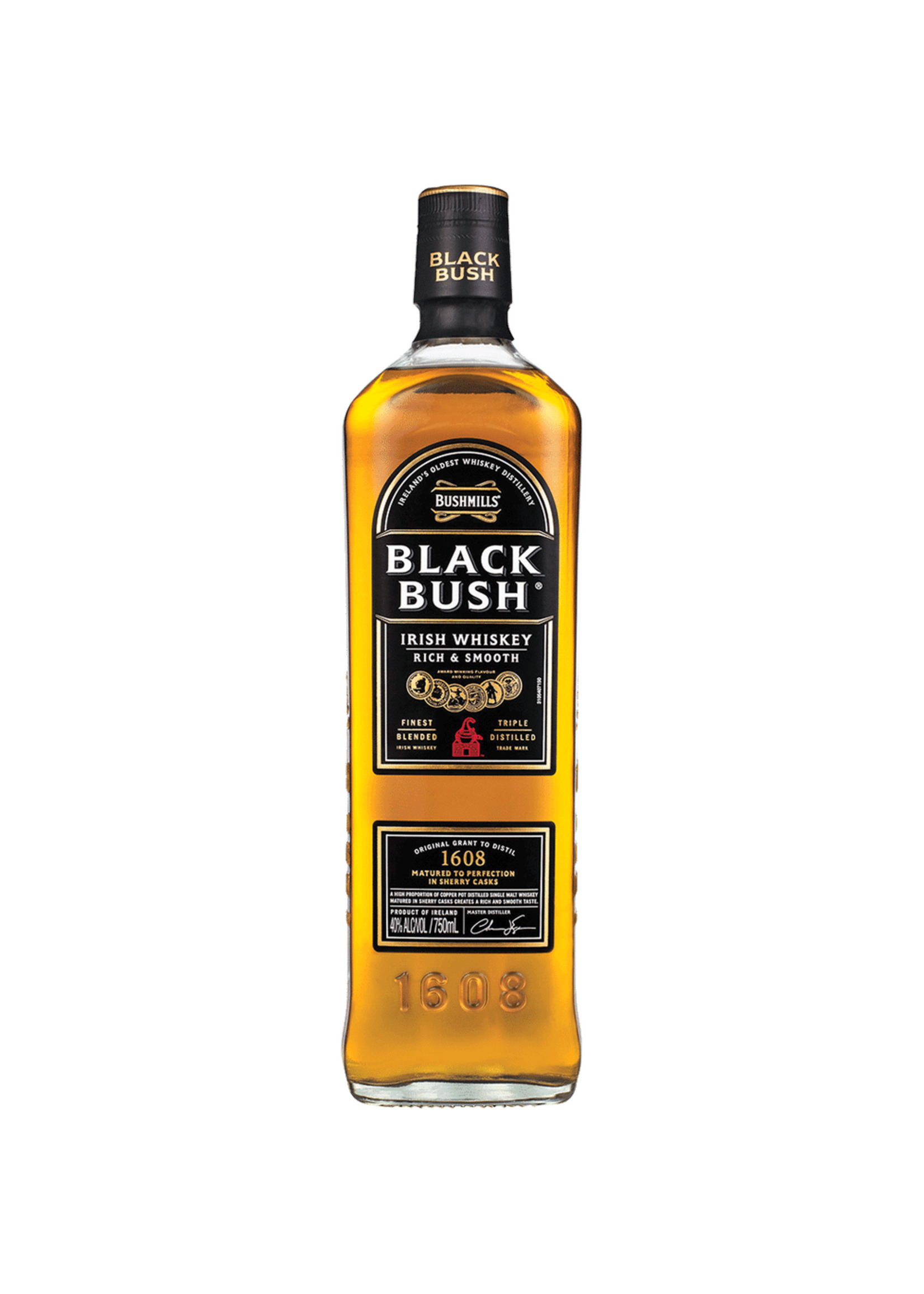 Bushmills Black Bush Irish Whiskey 80Proof 750ml