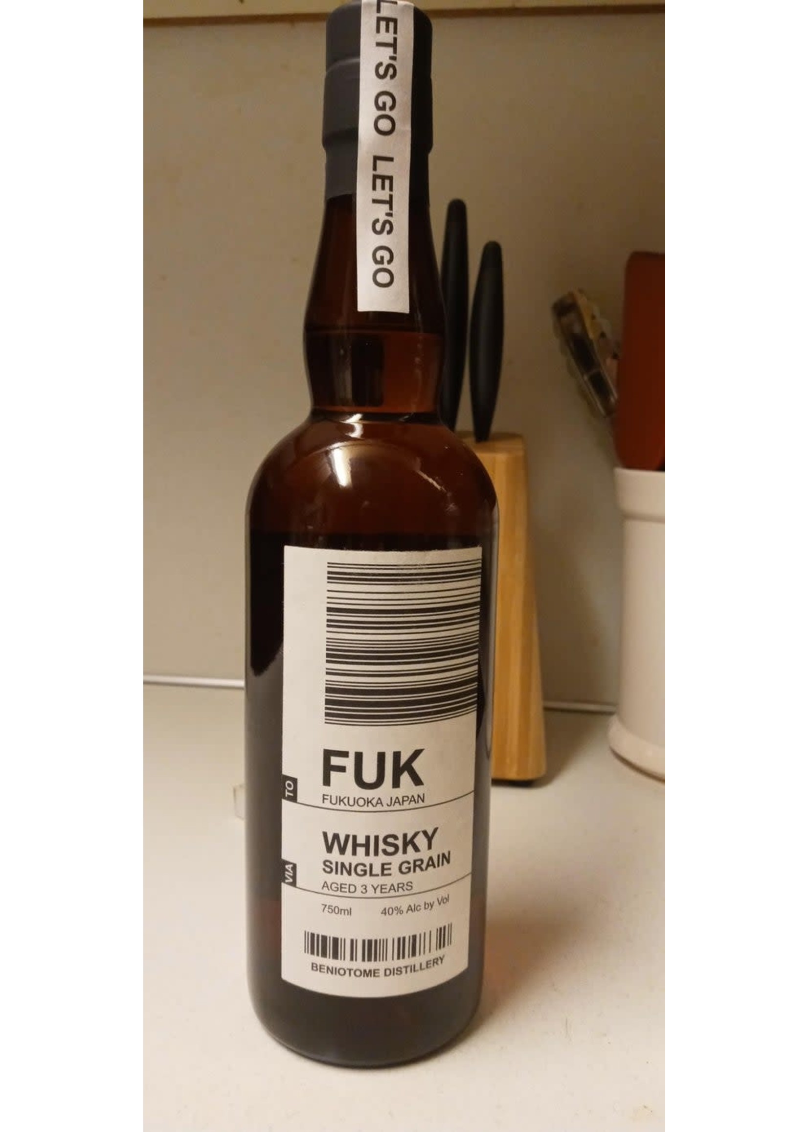 Fuk Japanes Single Grain Wishkey 750ml