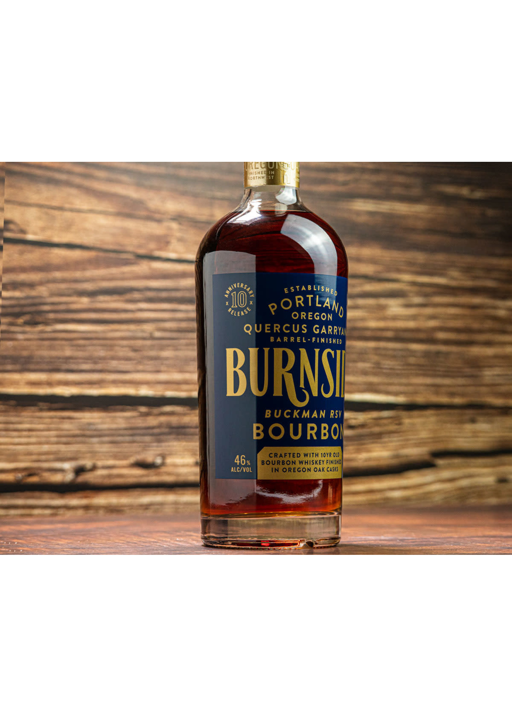 Burnside Buckman 10Year Reserve Bourbon Whiskey 750ml