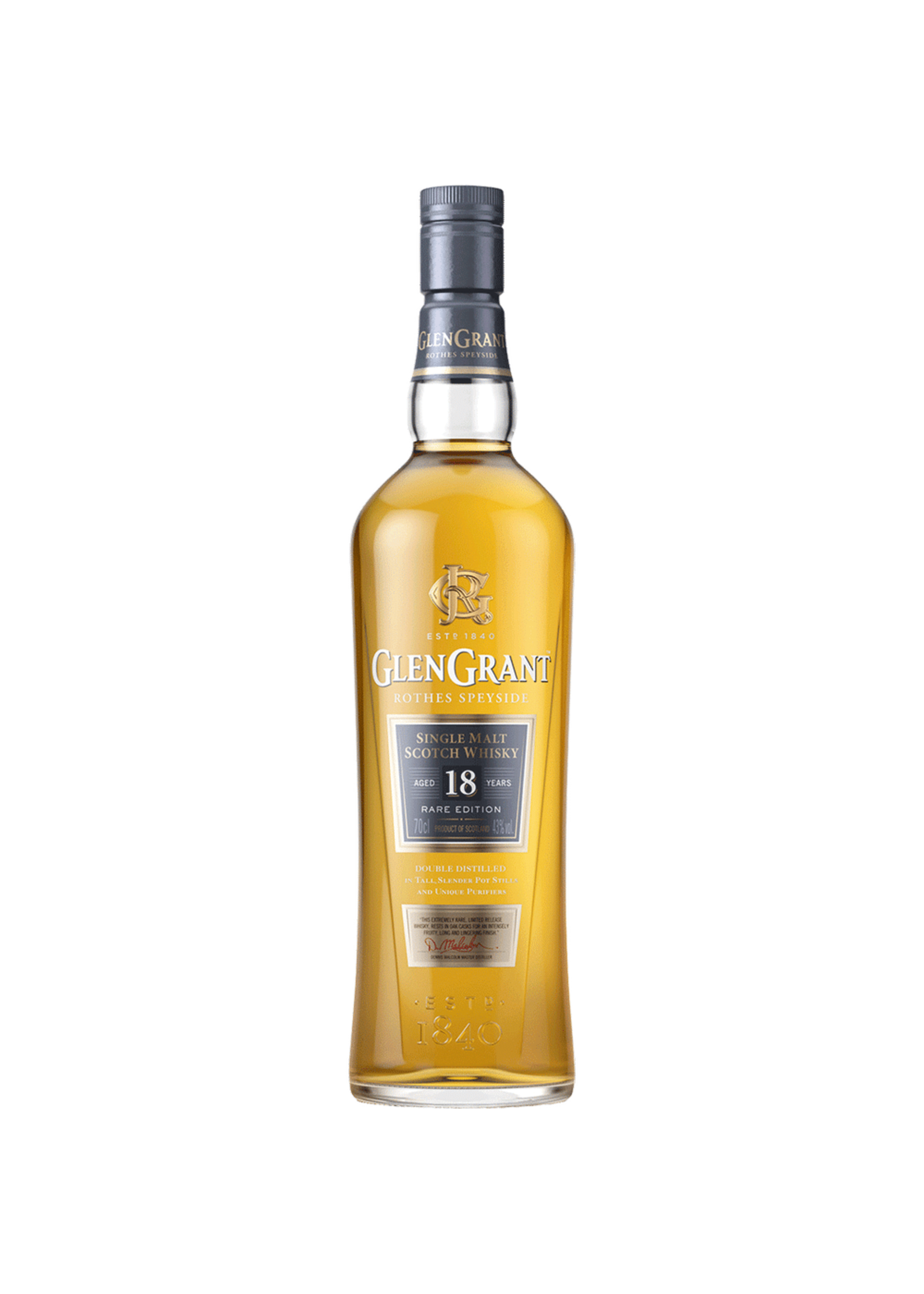 Glengrant 18Year Single Malt Scotch Whiskey 86Proof 750ml