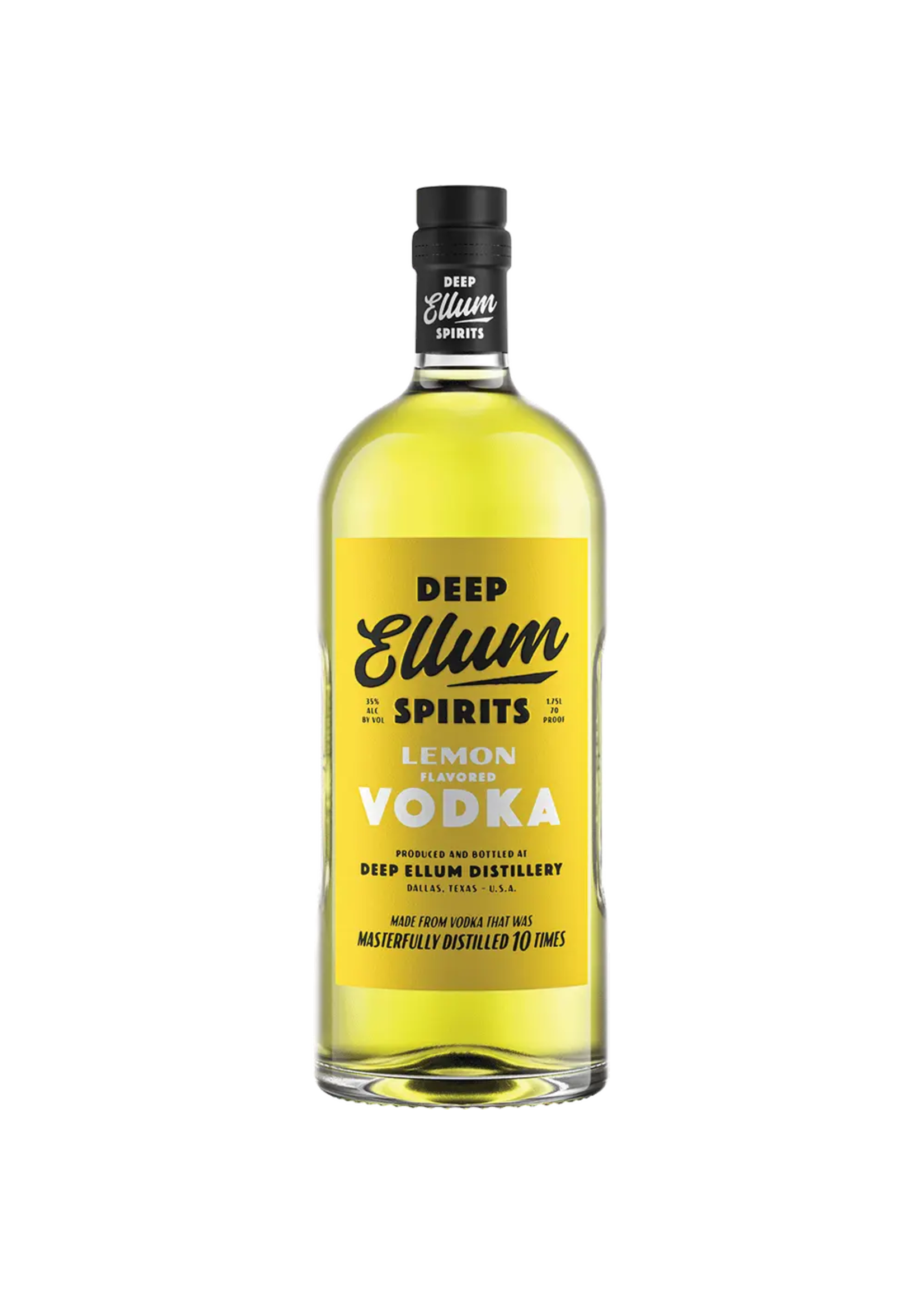 Deep Ellum Lemon Flavored Vodka 70Proof 1.75 LTR