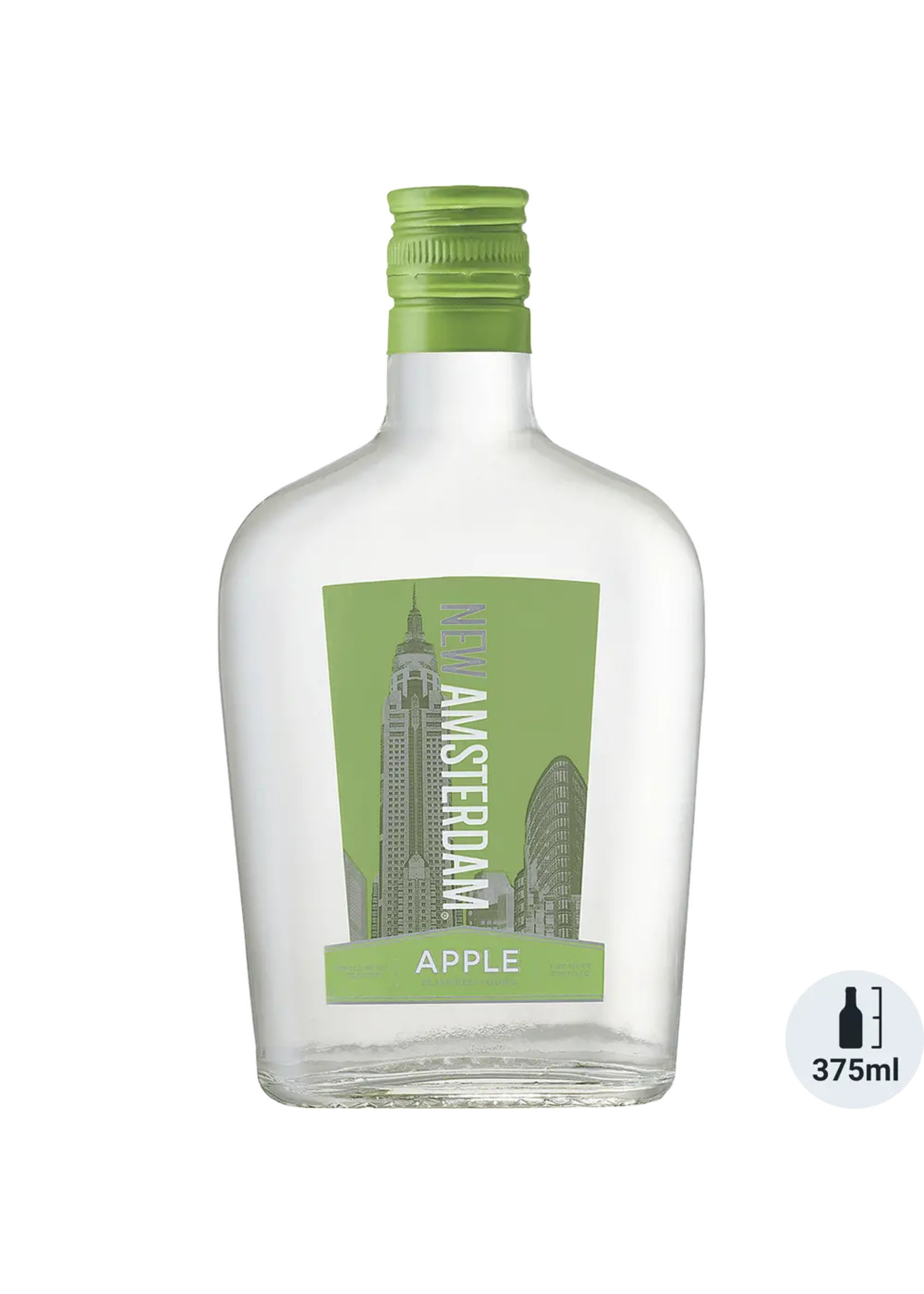 New Amsterdam Apple Flavored Vodka 70Proof 375ml