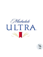 Michelob  Ultra Keg 1/6 (5.2 Gallon)