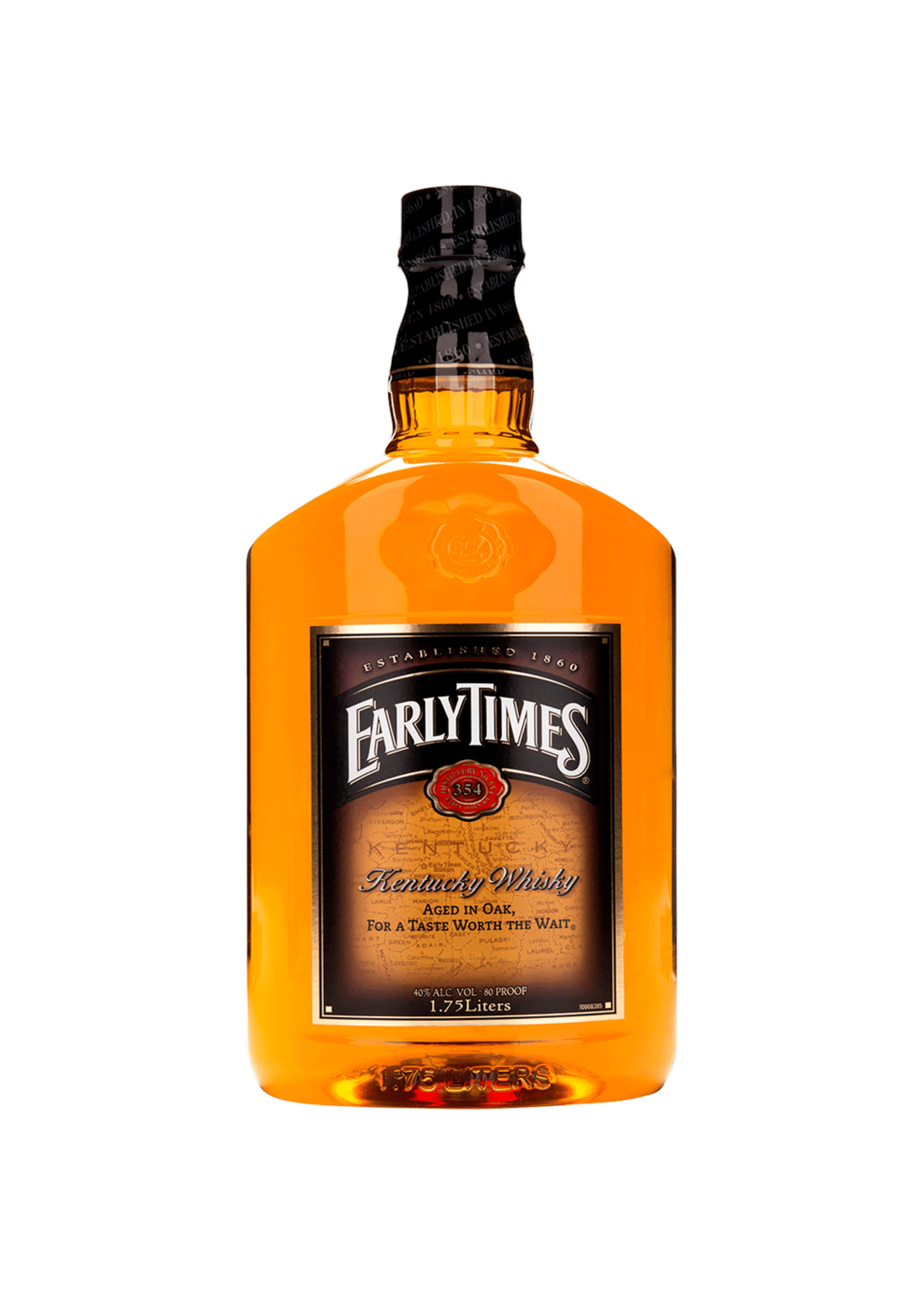 Early Times Whiskey 80Proof Pet 1.75 Ltr