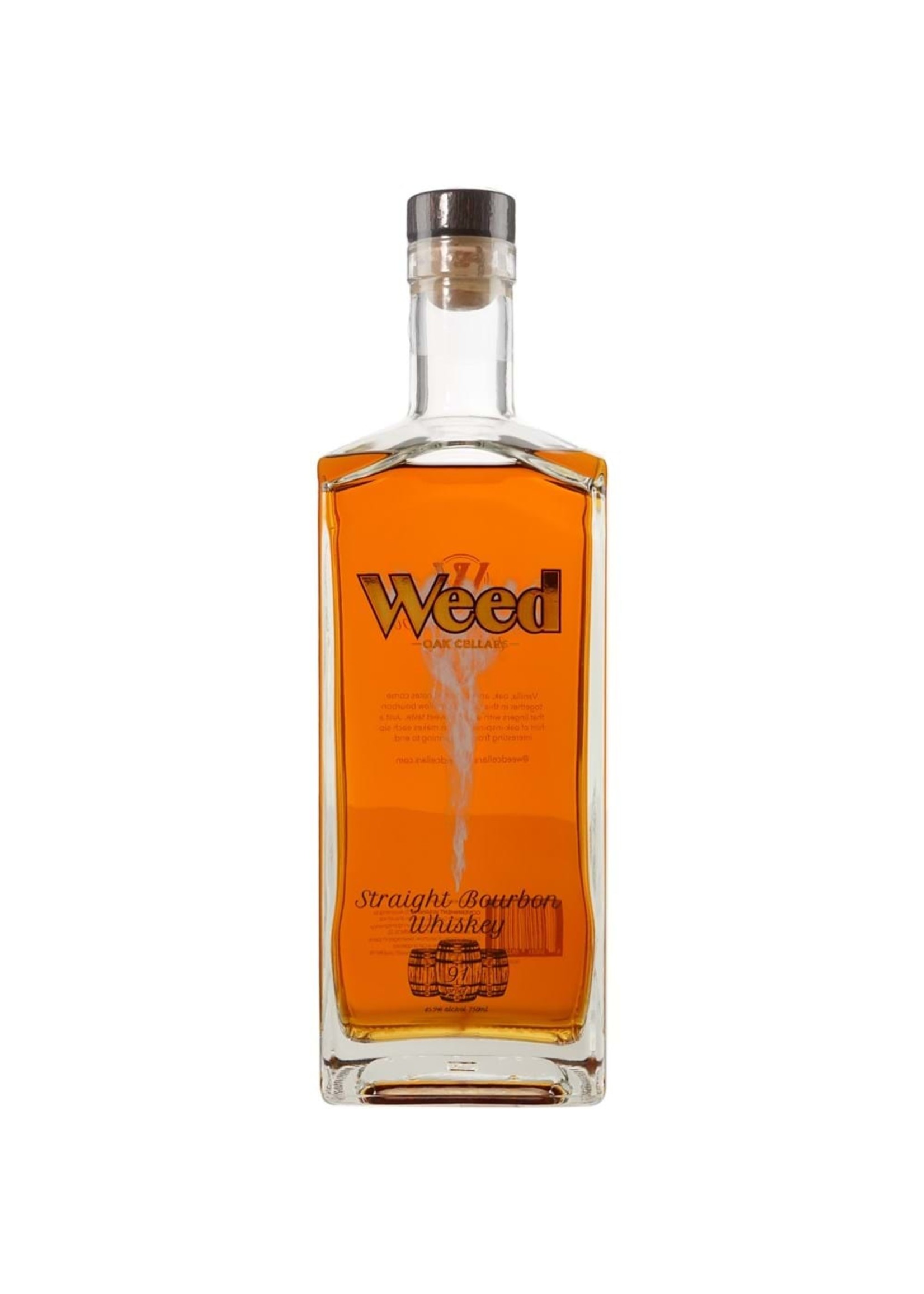 Weed Straight Bourbon Whiskey 91Proof 750ml