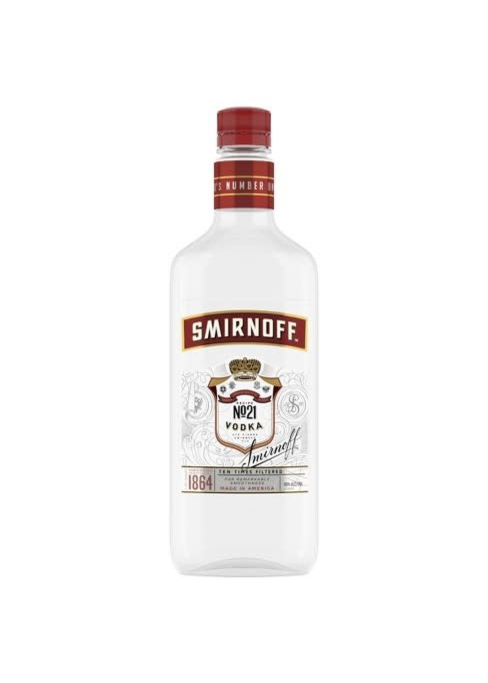 Smirnoff Original Vodka 80Proof Pet 750ml