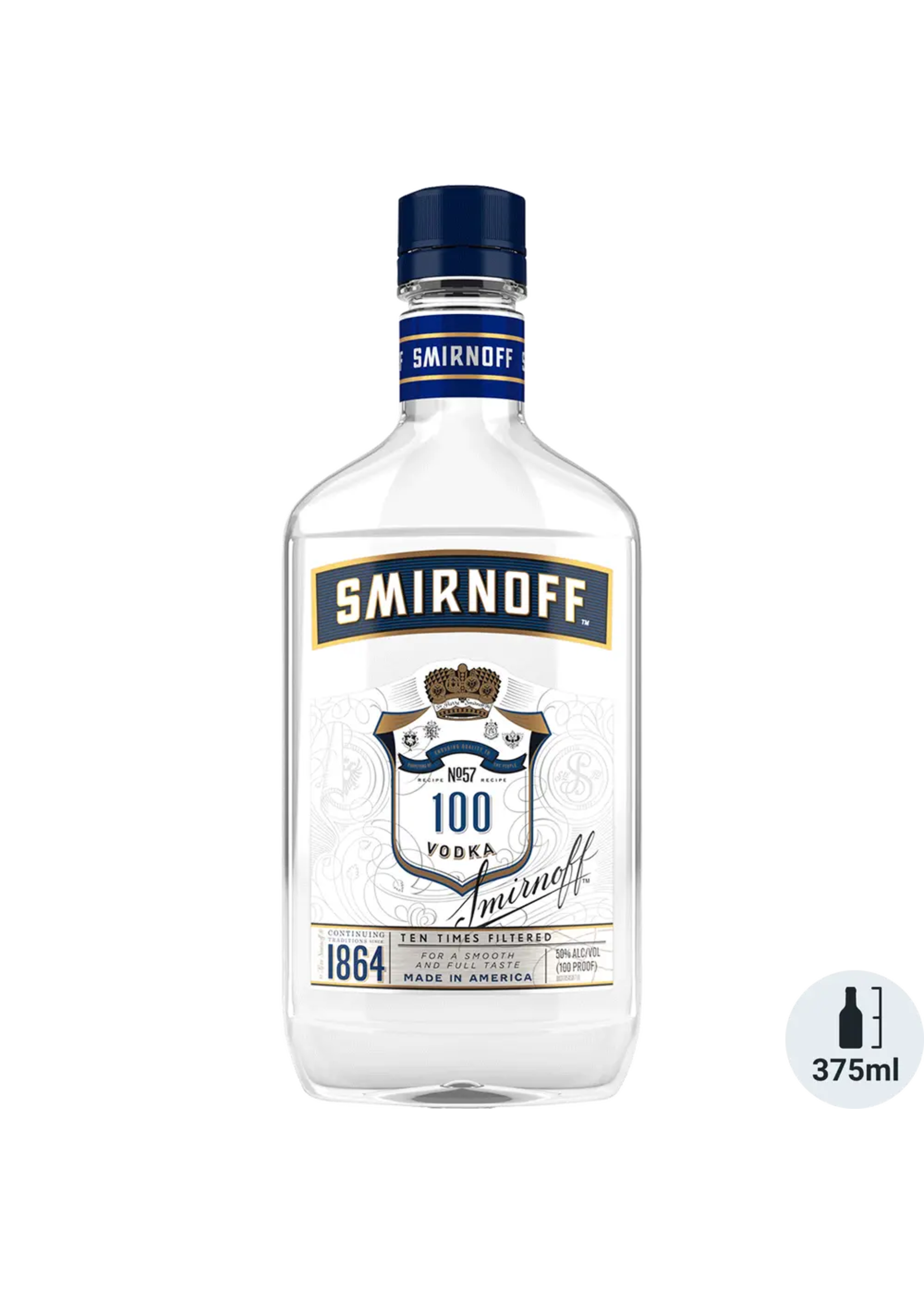 Smirnoff Vodka 100Proof 375ml