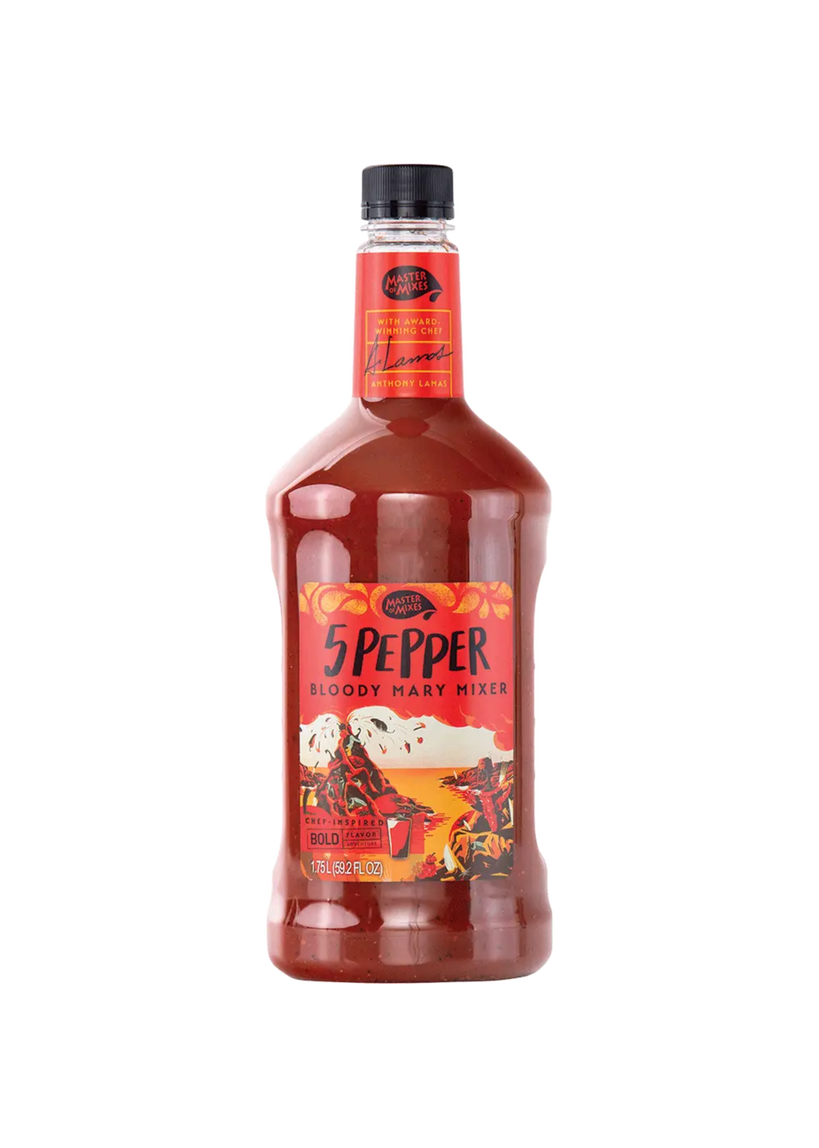 Master of Mixes Master Of Mixes 5 Pepper Bloody Mary Pet 1.75 Ltr