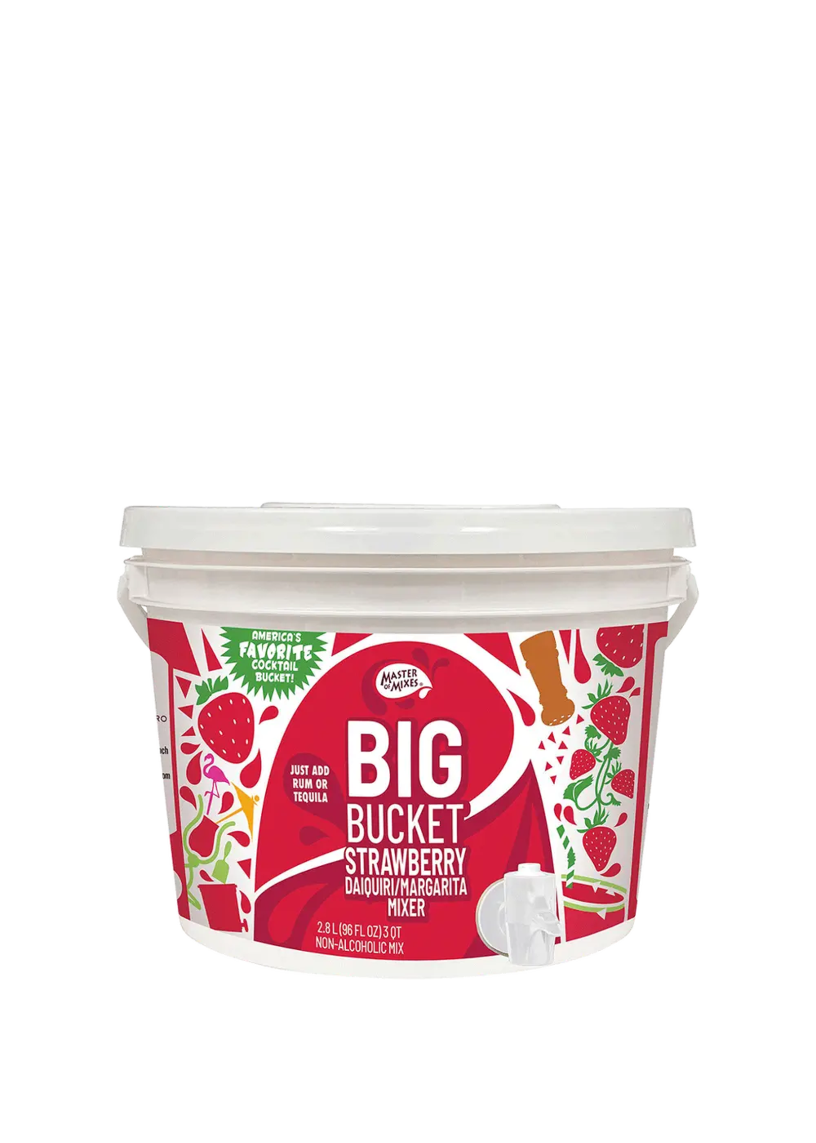 Master of Mixes Master Of Mixes Bucket Strawberry 2.8 Ltr