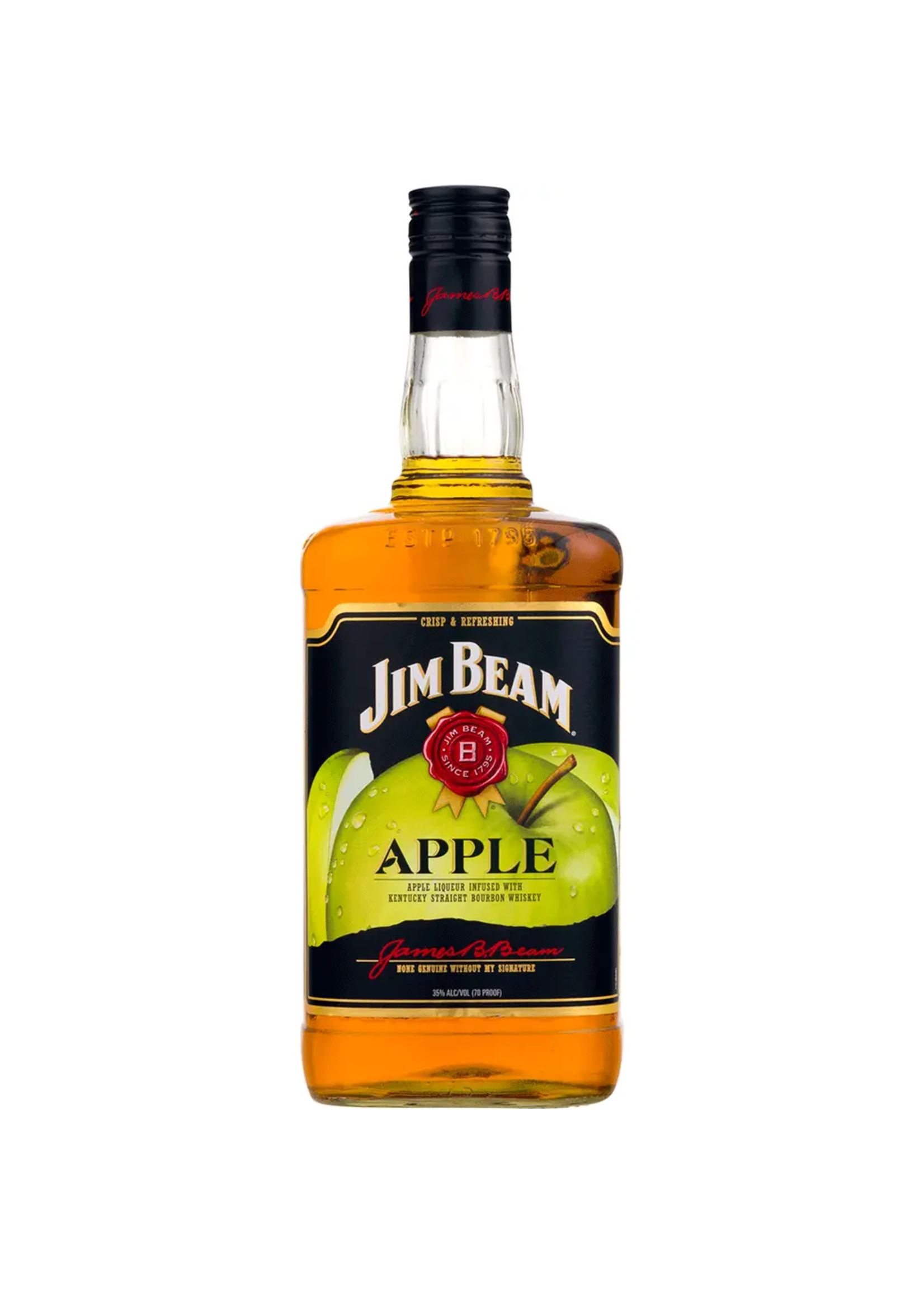 Jim Beam Jim Beam Apple Flavored Whiskey 65Proof 1.75 Ltr