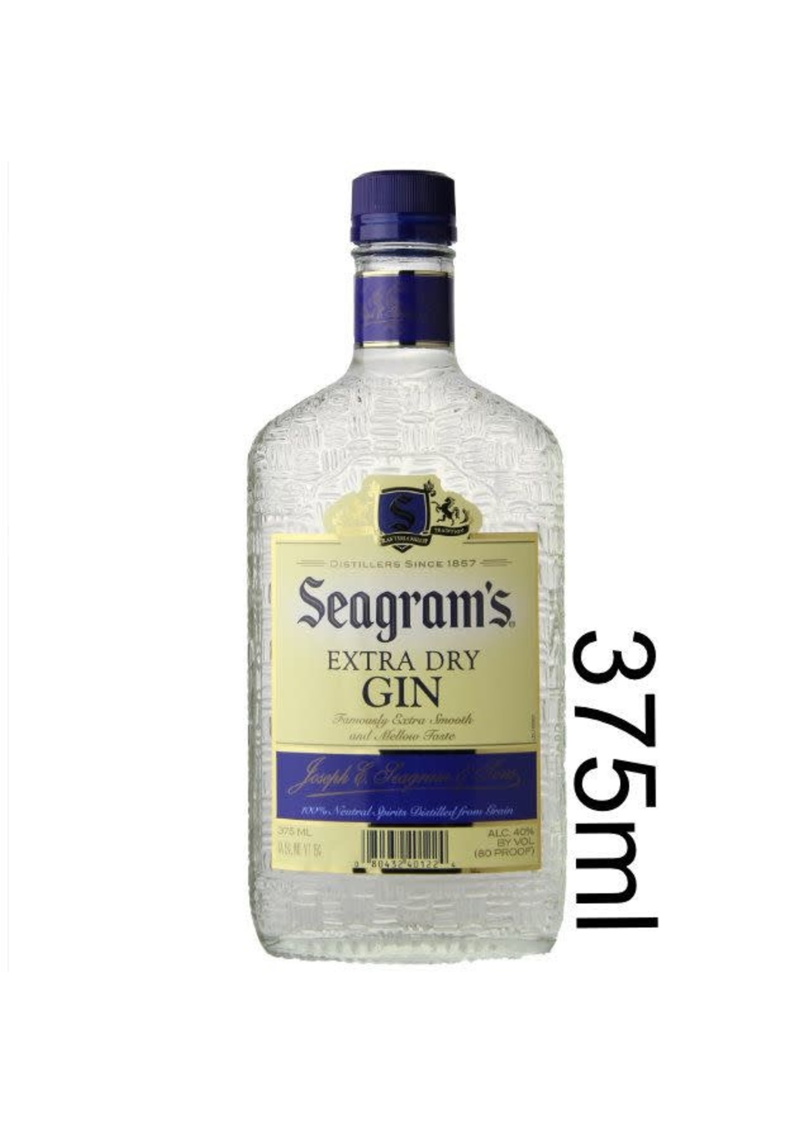 Seagrams Extra Dry Gin 80Proof 375ml