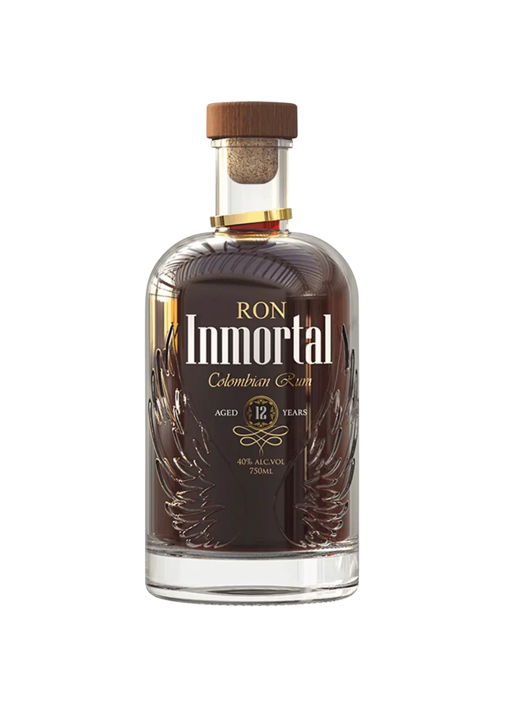 Ron Inmortal Colombian Rum 12Year 80Proof 750ml