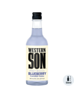 Western Son Western Son Blueberry Flavored Vodka 60Proof Pet 50ml