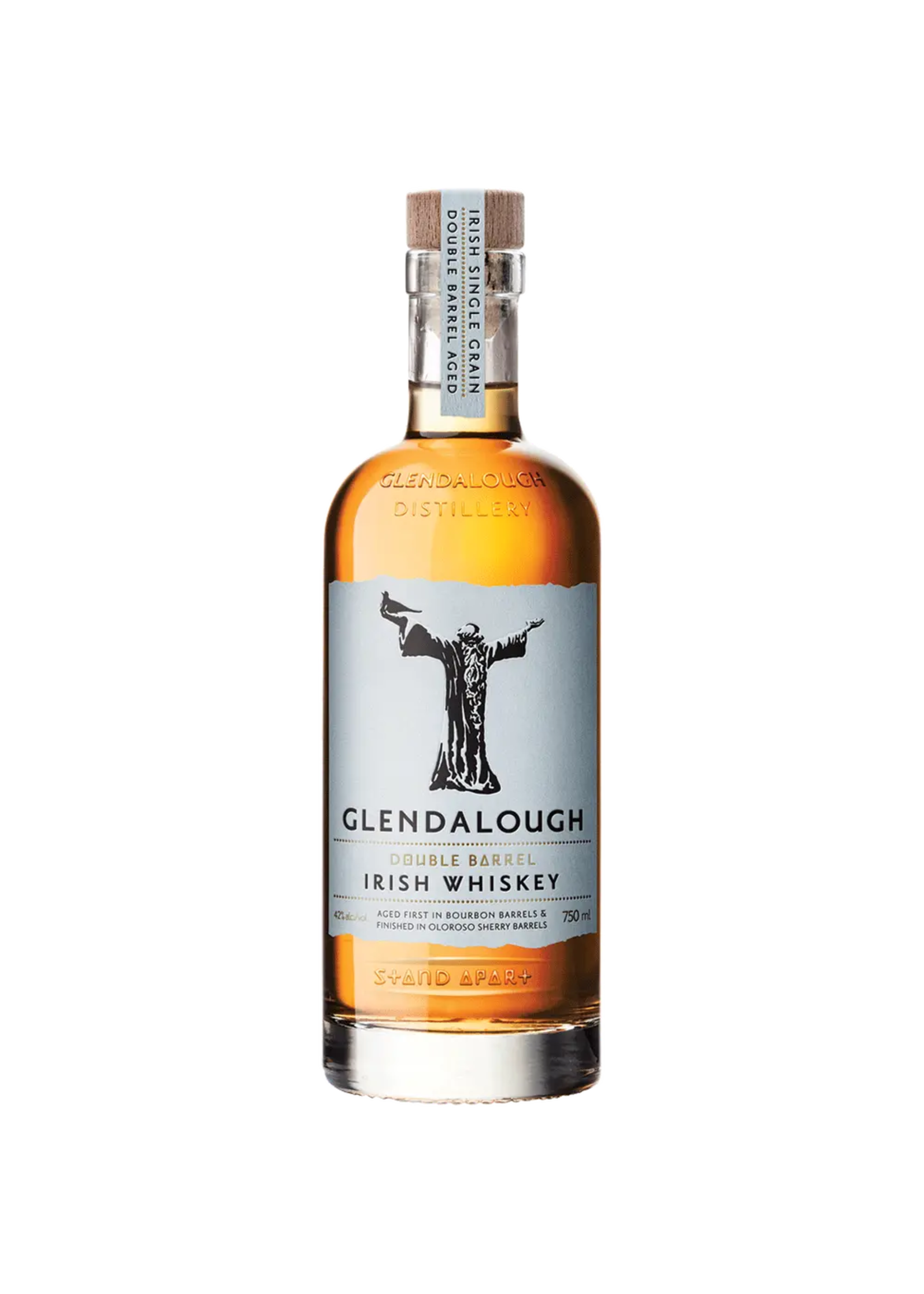 Glendalough Irish Whiskey Double Barrel 84Proof 750ml