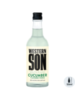 Western Son Western Son Cucumber Flavored Vodka 60Proof Pet 50ml