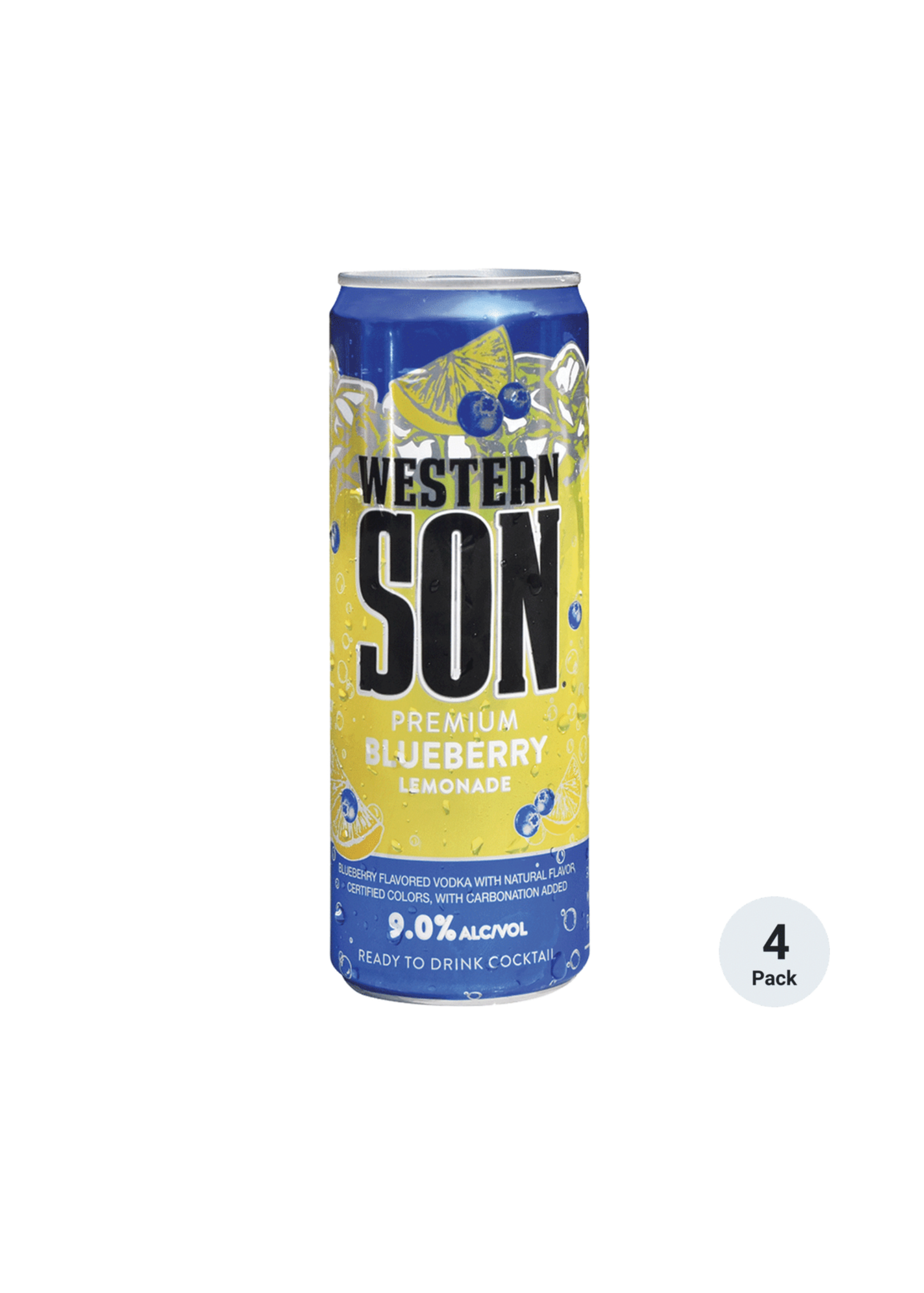 Western Son Western Son Blueberry Lemonade 18Proof 4pk 12oz Cans