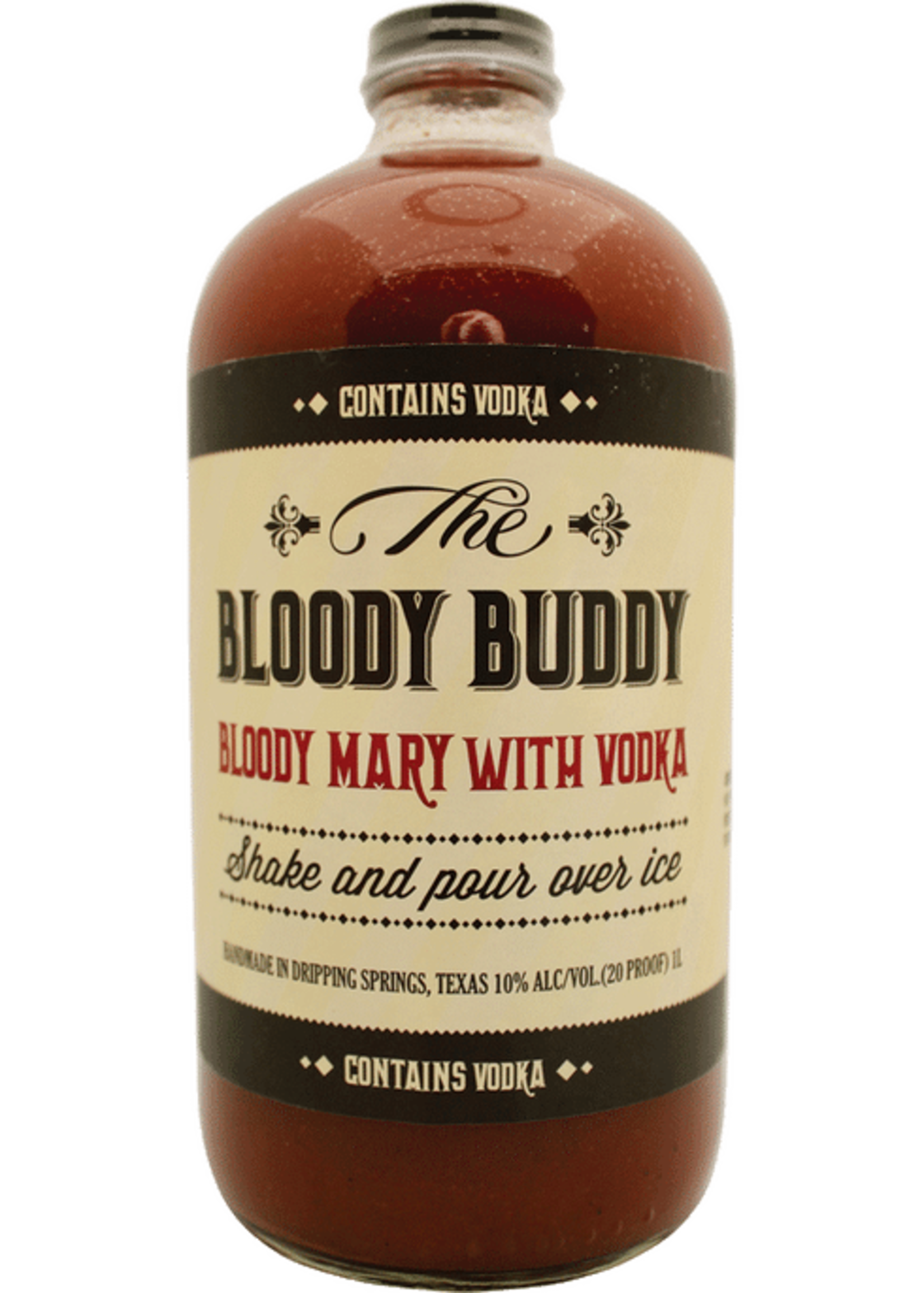 Bloody Buddy Bloody Mary With Vodka 20Proof 1 Ltr