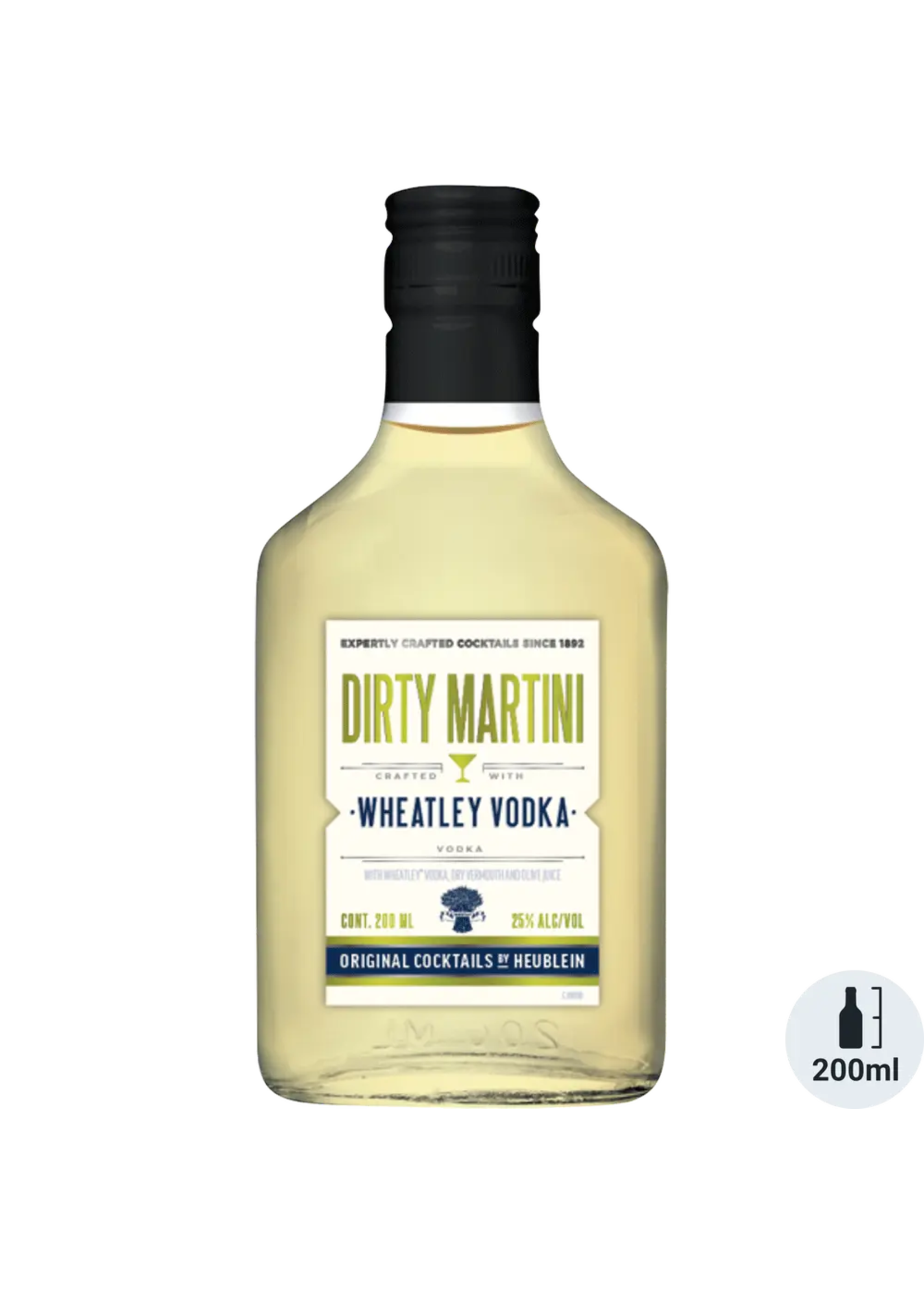 Heublein RTD Cocktail Dirt Martini 200ml