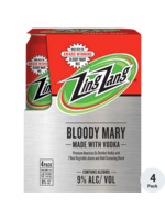 Zing Zang RTD Bloddy Mary Cocktail With Vodka 18Proof 4pk 12oz Cans