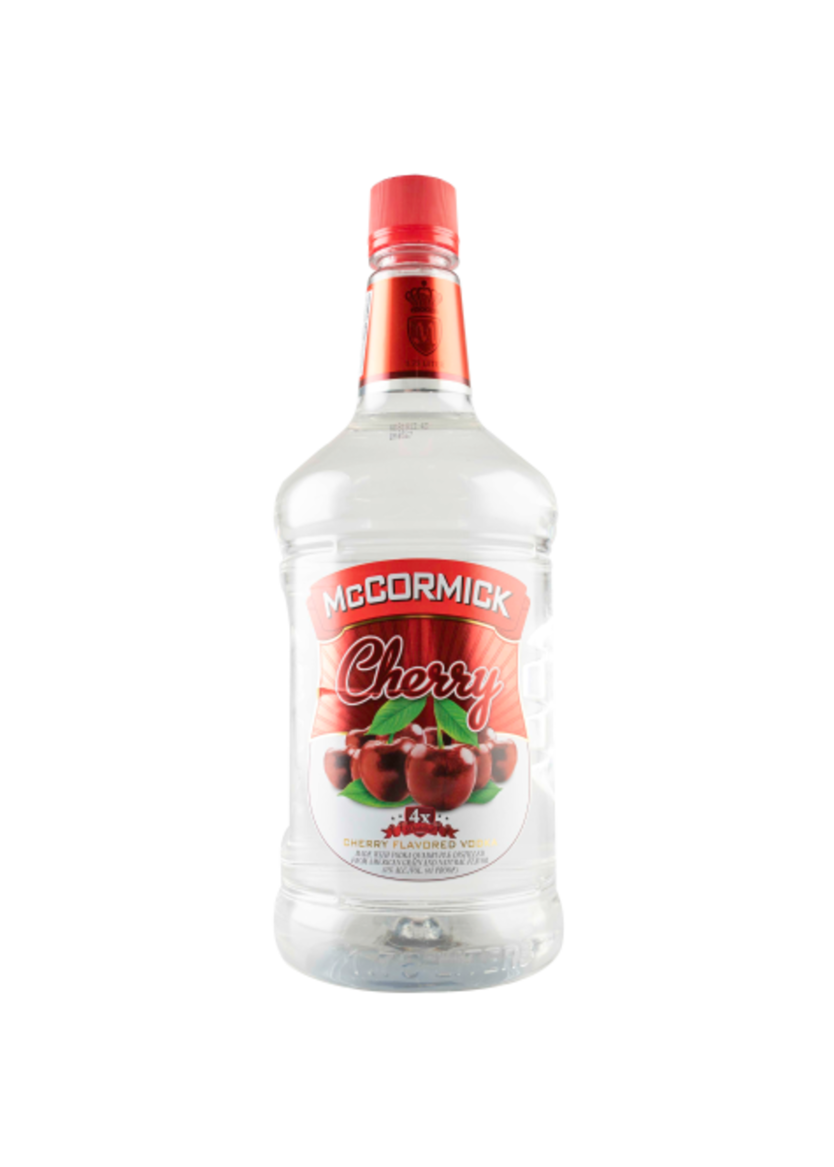 McCormick Cherry Vodka 60Proof Pet 1.75 Ltr